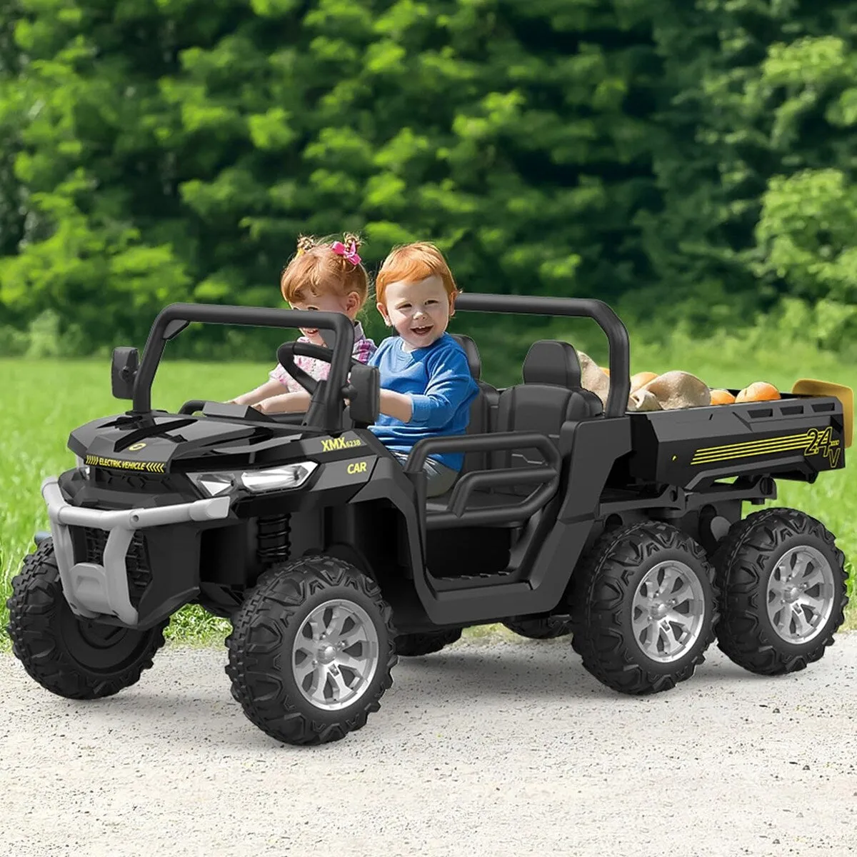 24V 2 Seater Ride On Dump Truck with Remote Control