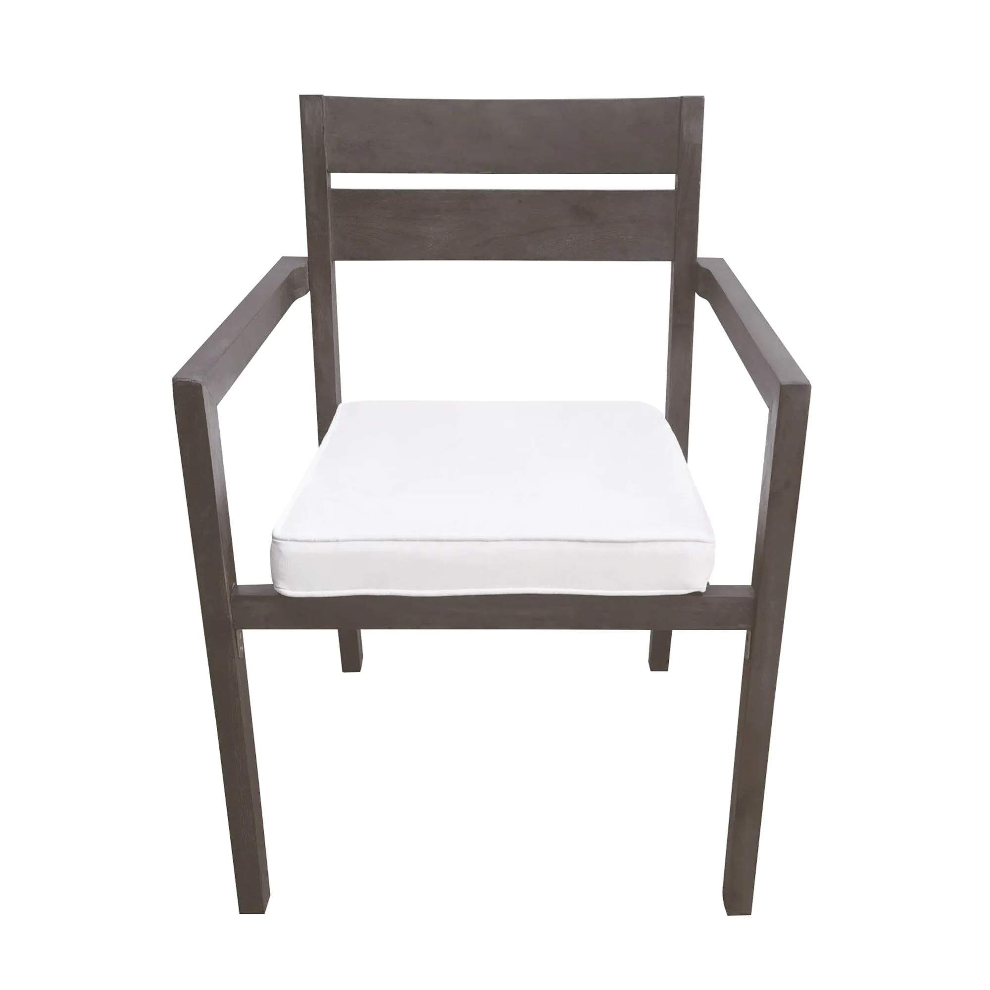 Acacia Wood Outdoor Table and Chairs Set for Patio (Set of 7)
