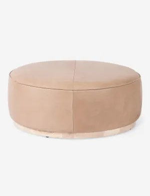 Aldora Round Ottoman
