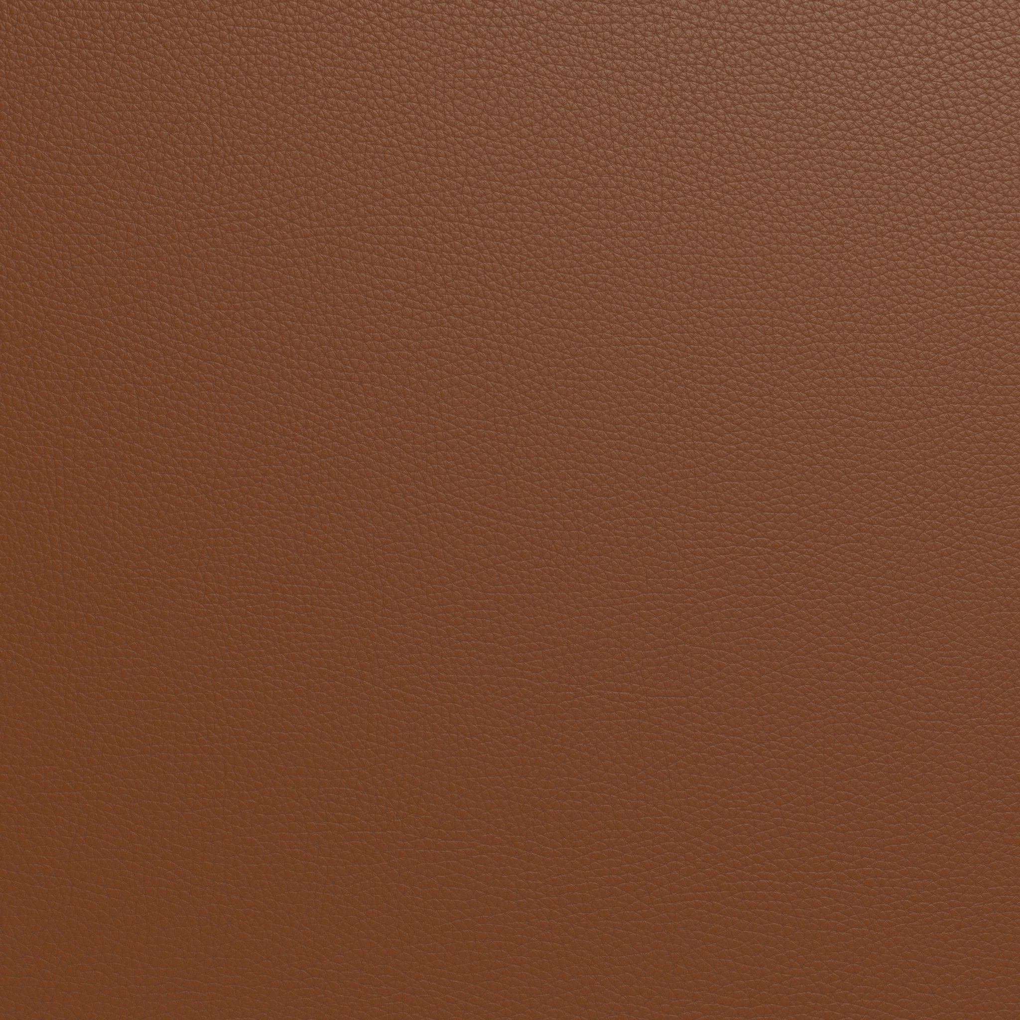Ari 30" Leather Round Ottoman