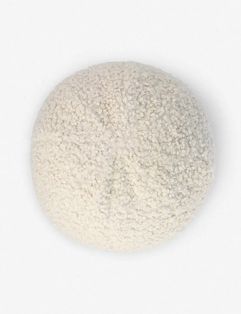 Boucl Ball Pillow by Sarah Sherman Samuel
