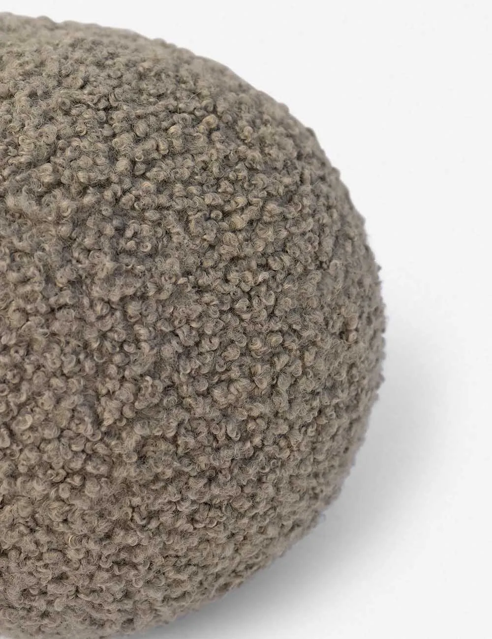 Boucl Ball Pillow by Sarah Sherman Samuel