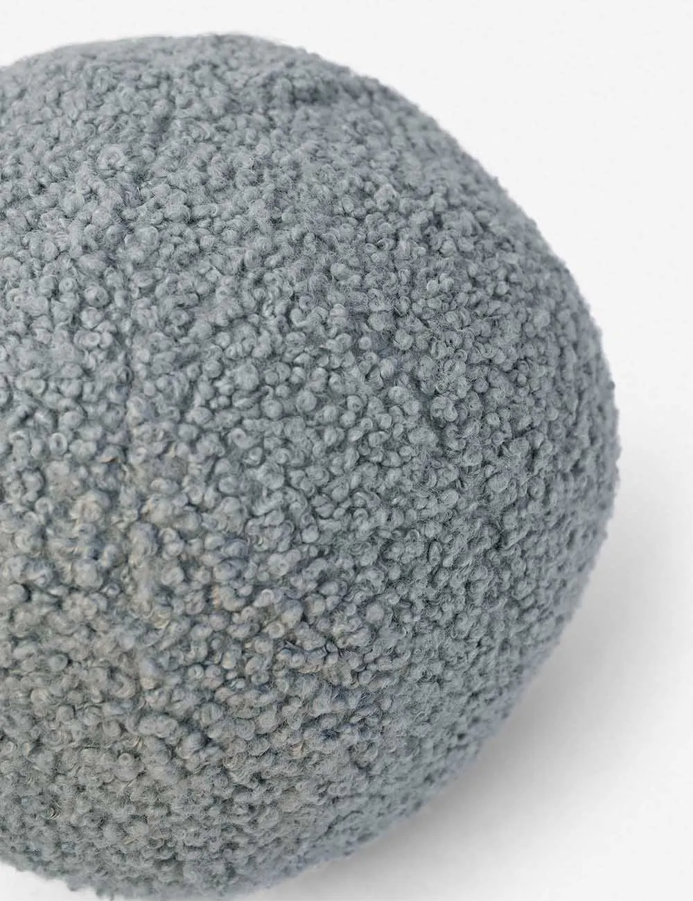 Boucl Ball Pillow by Sarah Sherman Samuel
