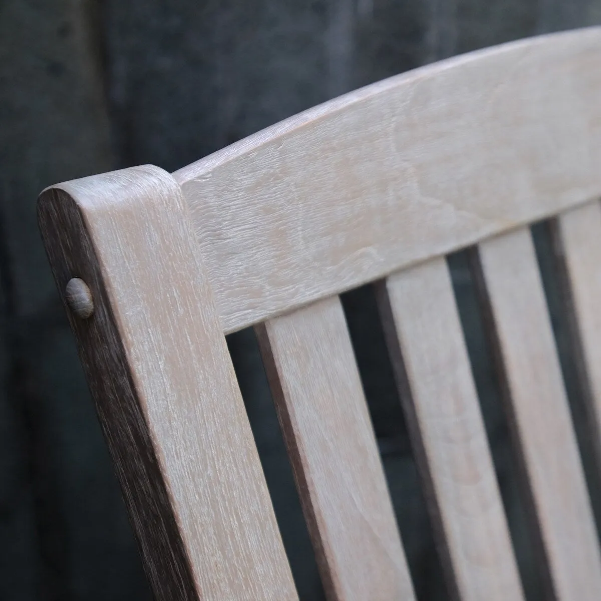 Cambridge Casual Boston 2-piece Teak Outdoor Rocking Chair