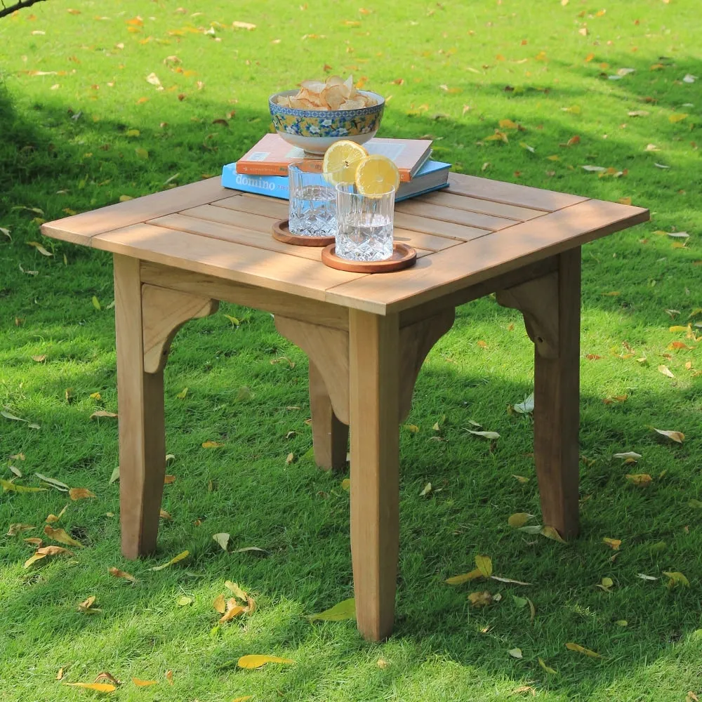 Cambridge Casual Leon 5-piece Teak Wood Patio Conversation Set