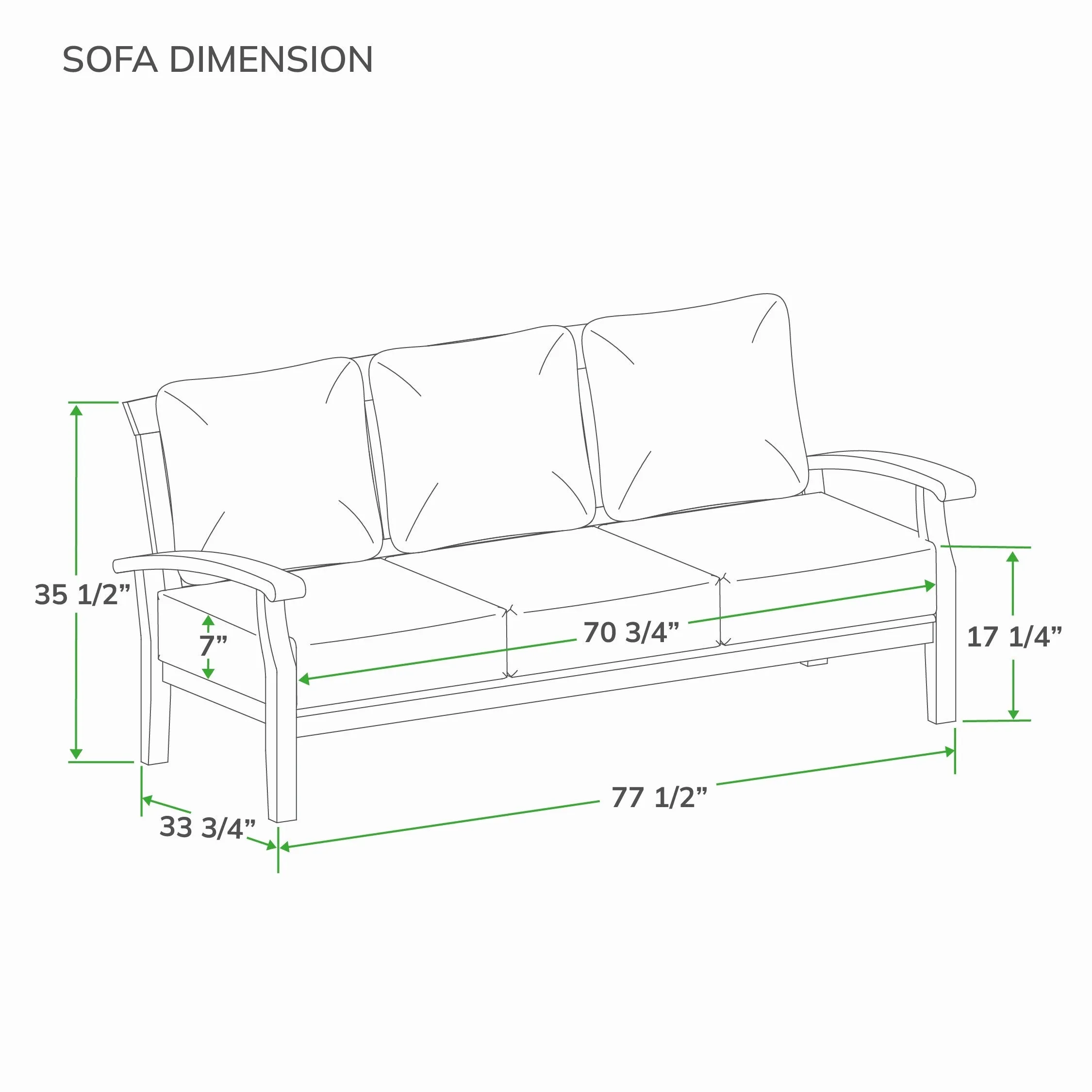 Cambridge Casual Leon 5-piece Teak Wood Patio Conversation Set