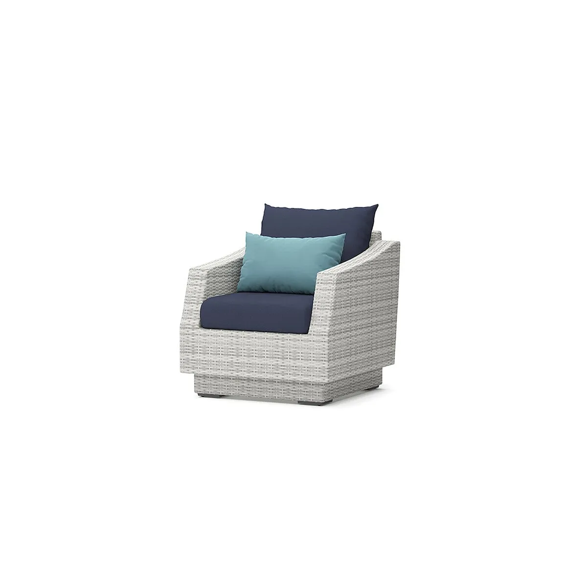 Cannes 8 Piece Sunbrella Outdoor Patio Sofa & Club Chair Set