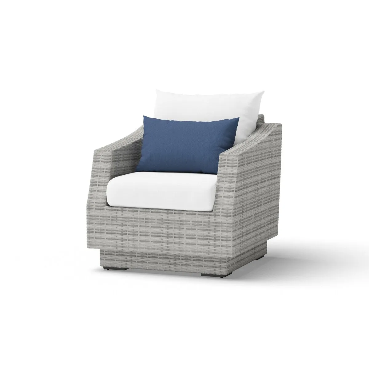 Cannes 8 Piece Sunbrella Outdoor Patio Sofa & Club Chair Set