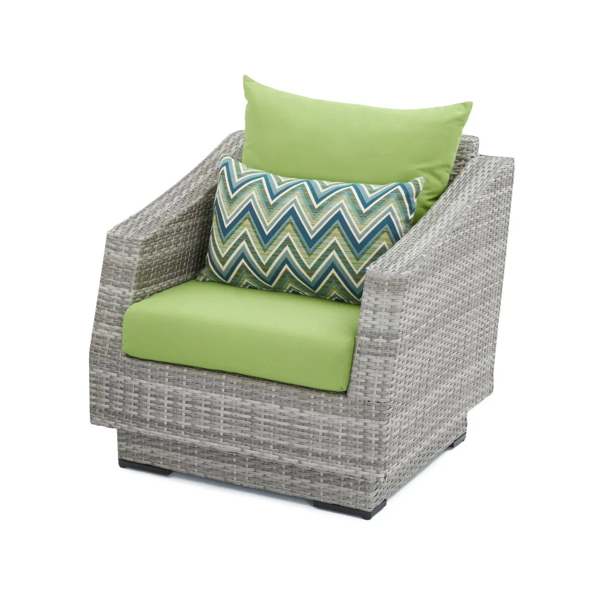 Cannes 8 Piece Sunbrella Outdoor Patio Sofa & Club Chair Set