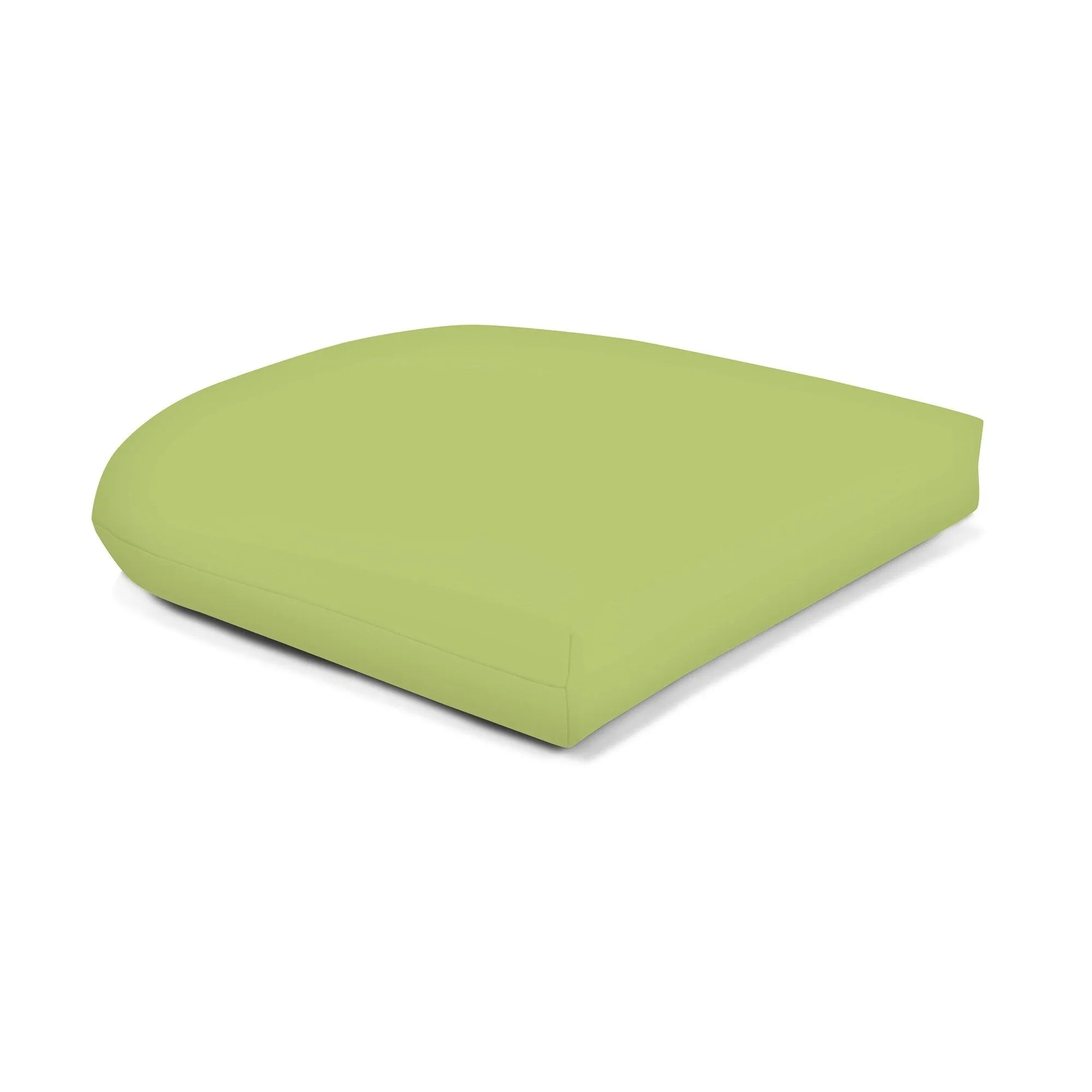 Casual Cushion Solid 1-Piece Outdoor Wicker Seat Pad. 18W x 18L