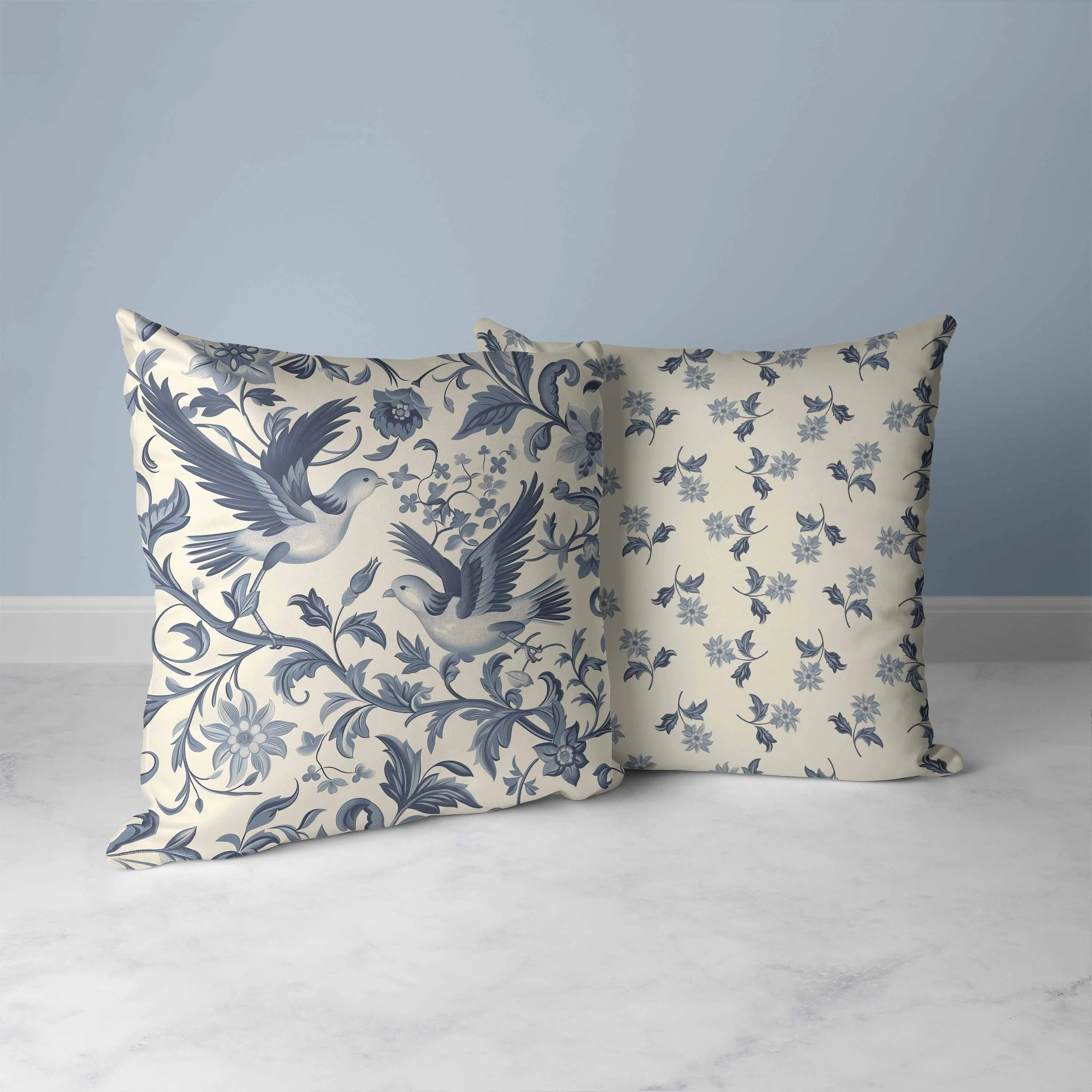Delicate Duet Faux Suede Reversible Throw Pillow Beige and Gray
