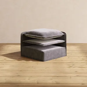 Elevate Comfort Layer Set for Modular Unit | Luxury Velvet in Cinder