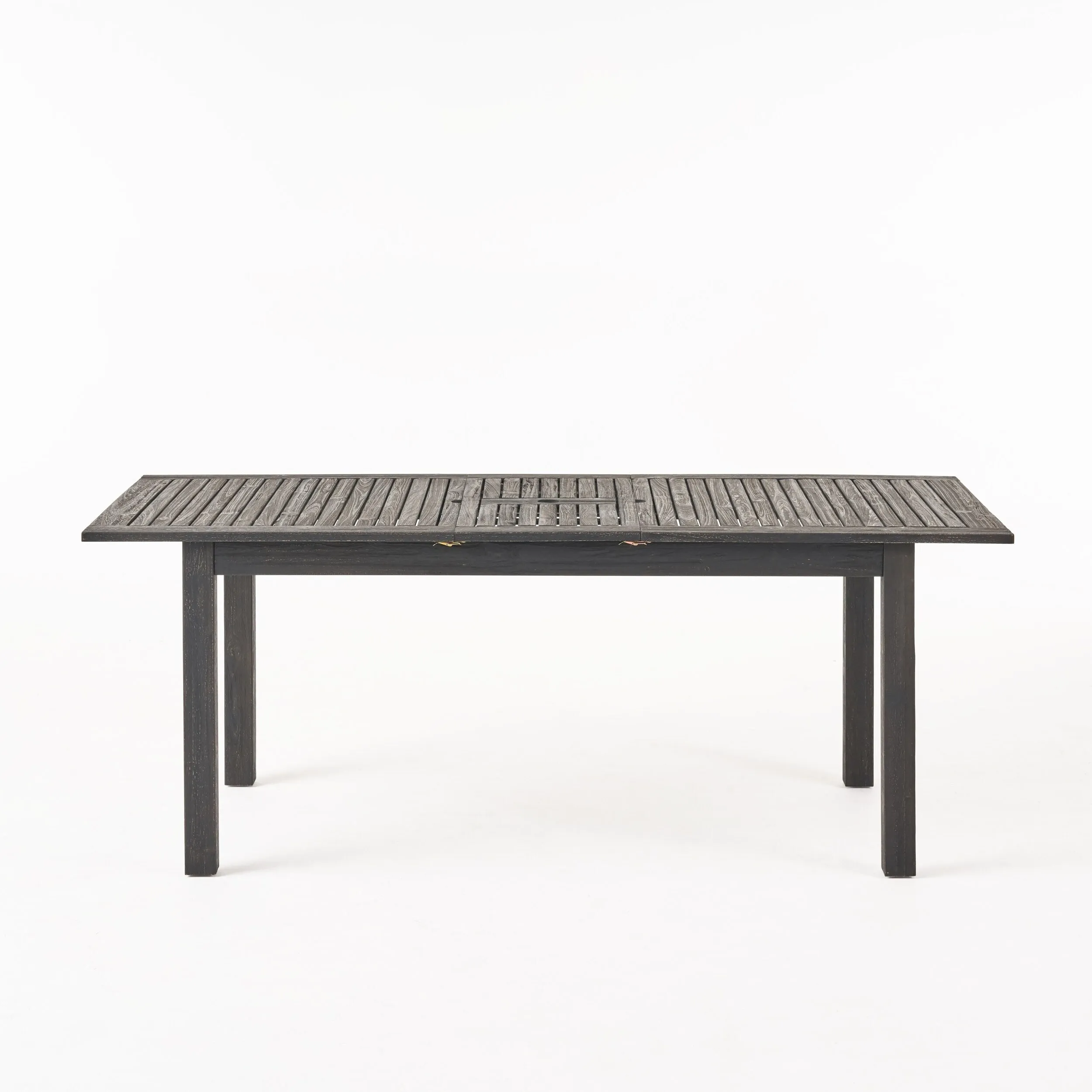 Elmar 9 Piece Outdoor Wood/Wicker Extending Dining Set by Christopher Knight Home