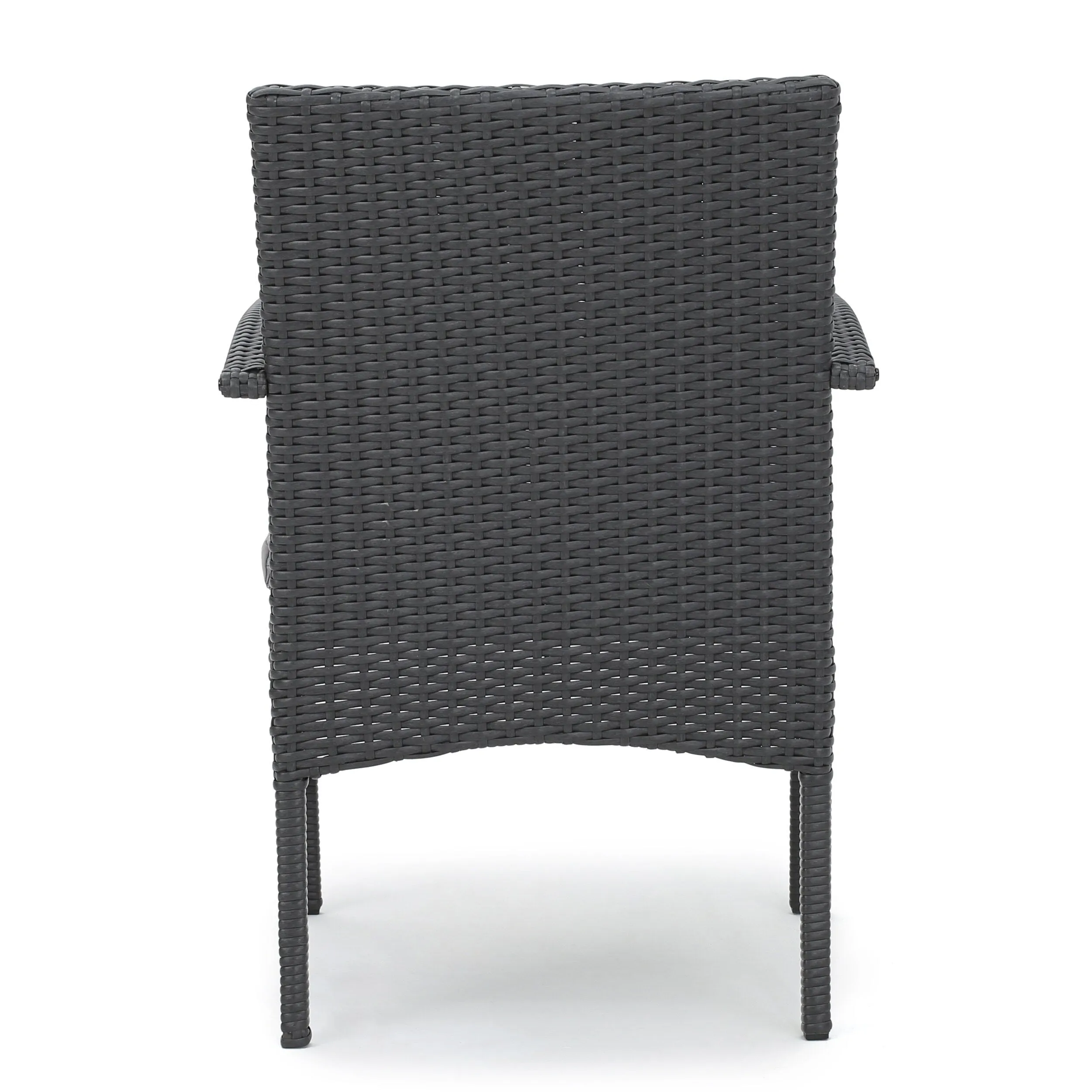 Elmar 9 Piece Outdoor Wood/Wicker Extending Dining Set by Christopher Knight Home