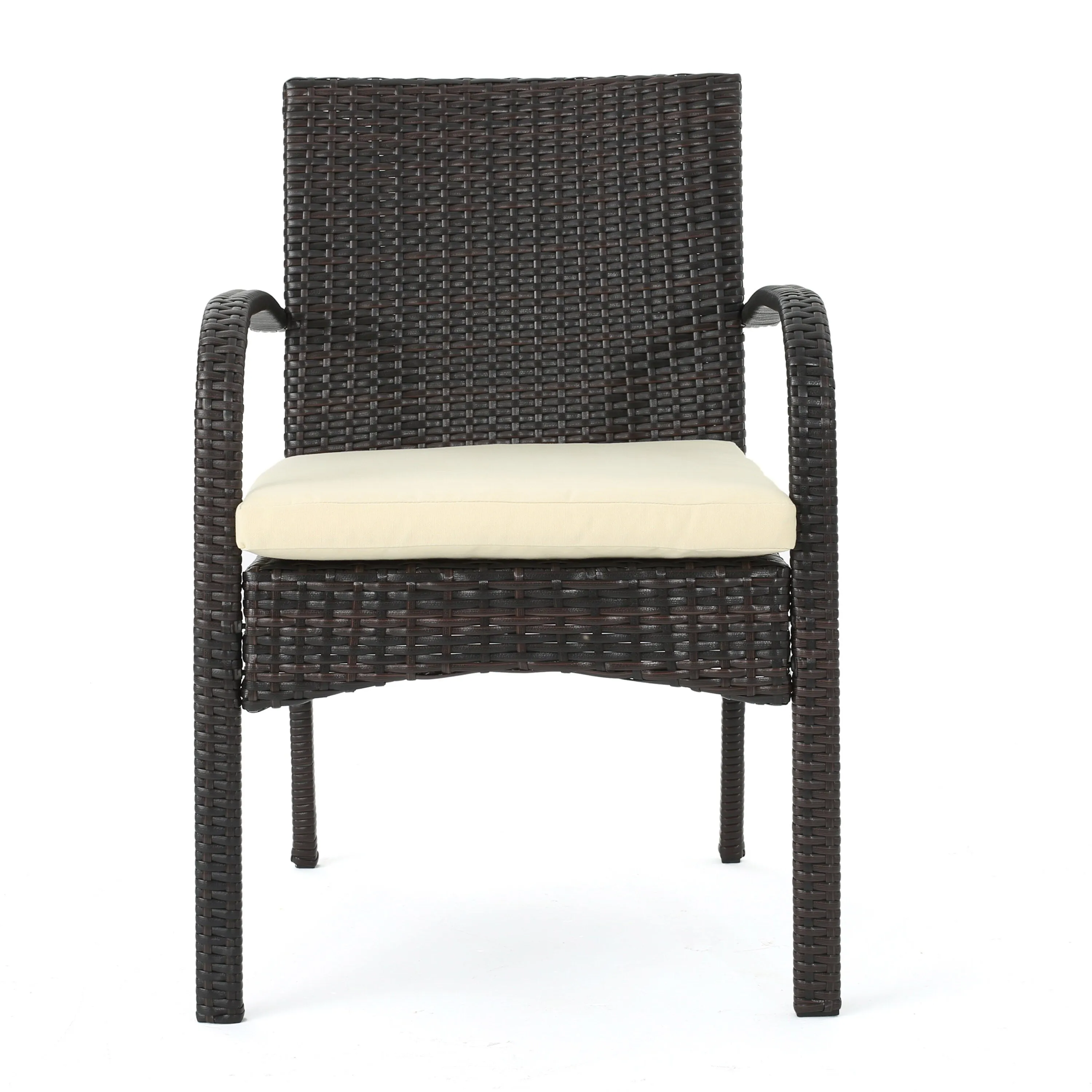Elmar 9 Piece Outdoor Wood/Wicker Extending Dining Set by Christopher Knight Home