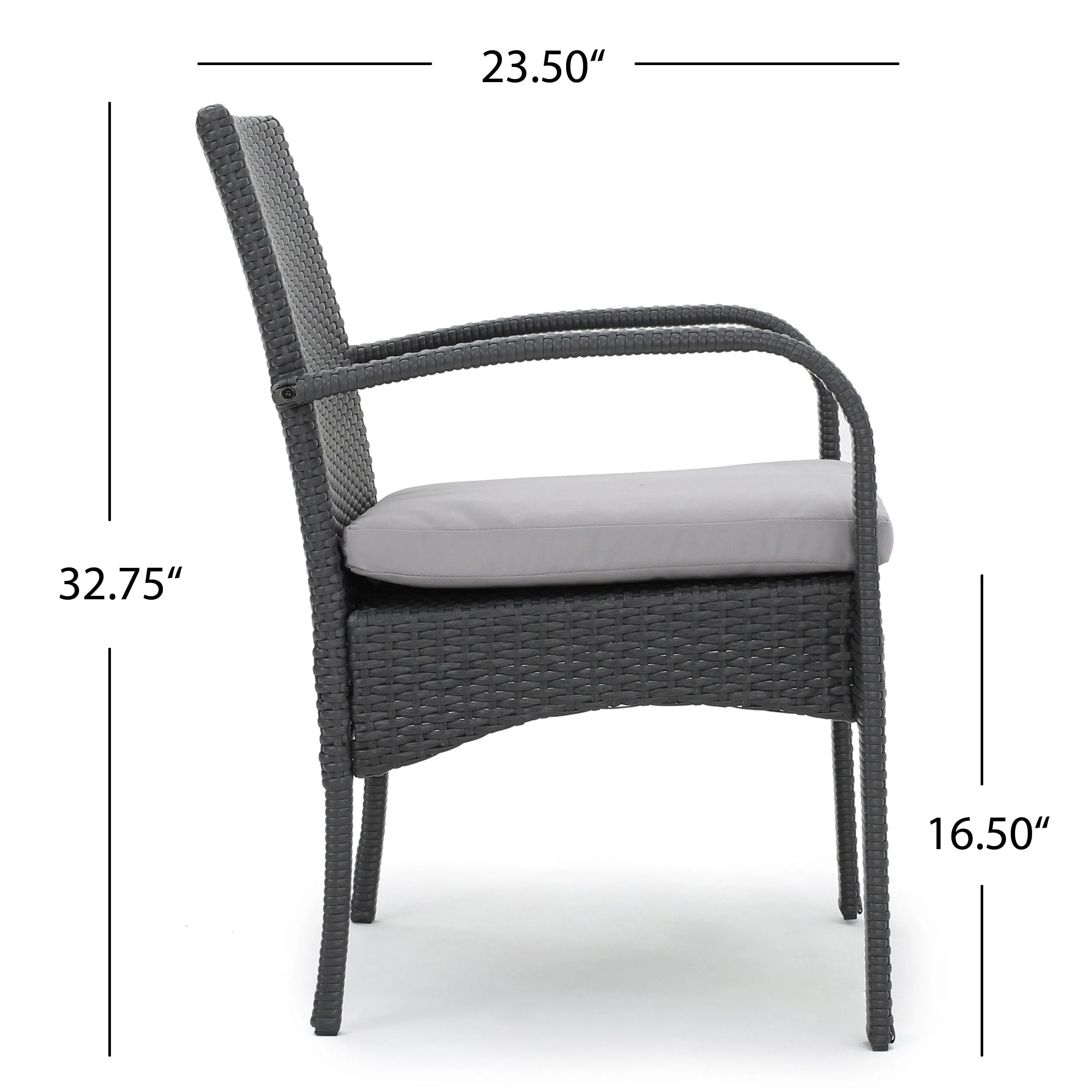 Elmar 9 Piece Outdoor Wood/Wicker Extending Dining Set by Christopher Knight Home