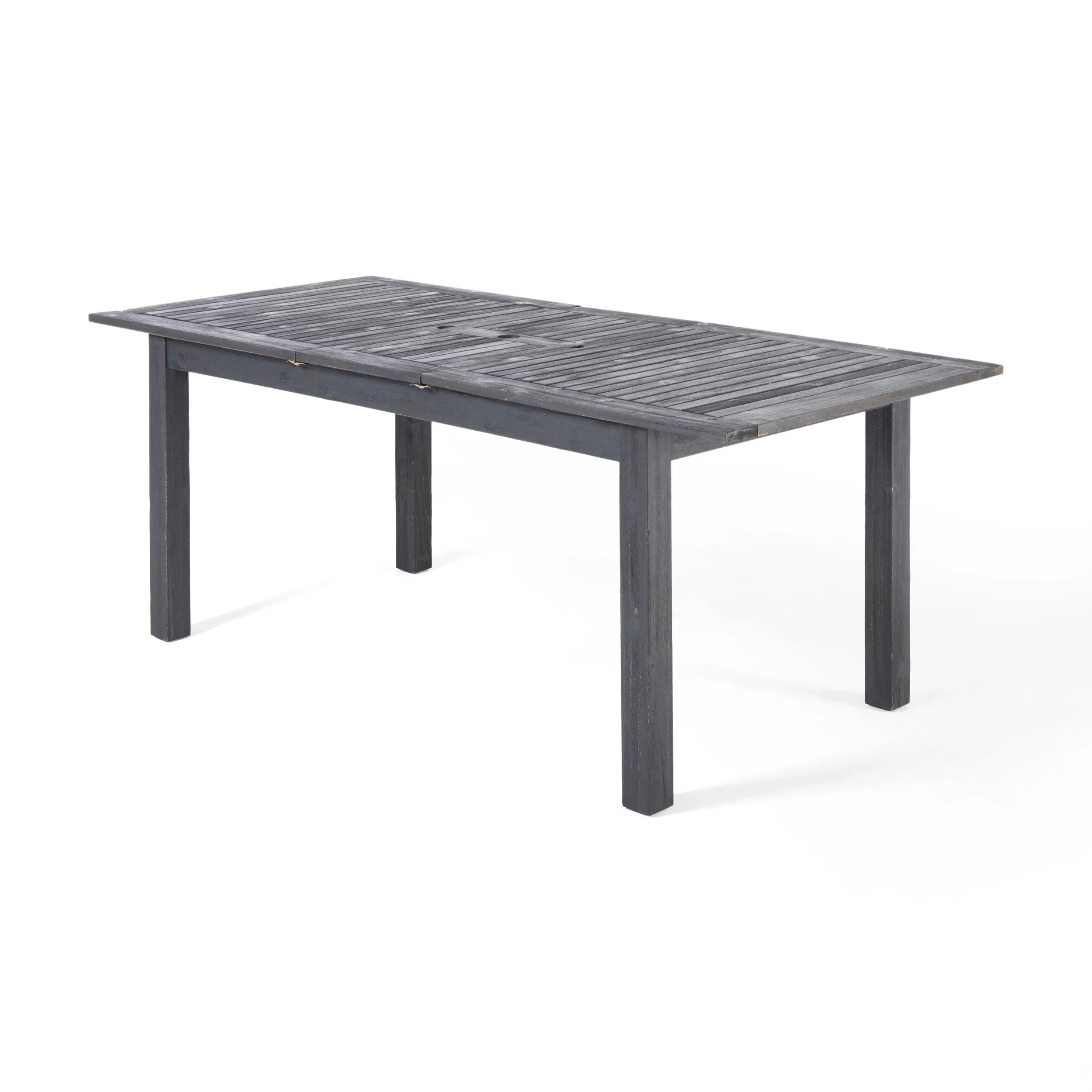 Elmar 9 Piece Outdoor Wood/Wicker Extending Dining Set by Christopher Knight Home