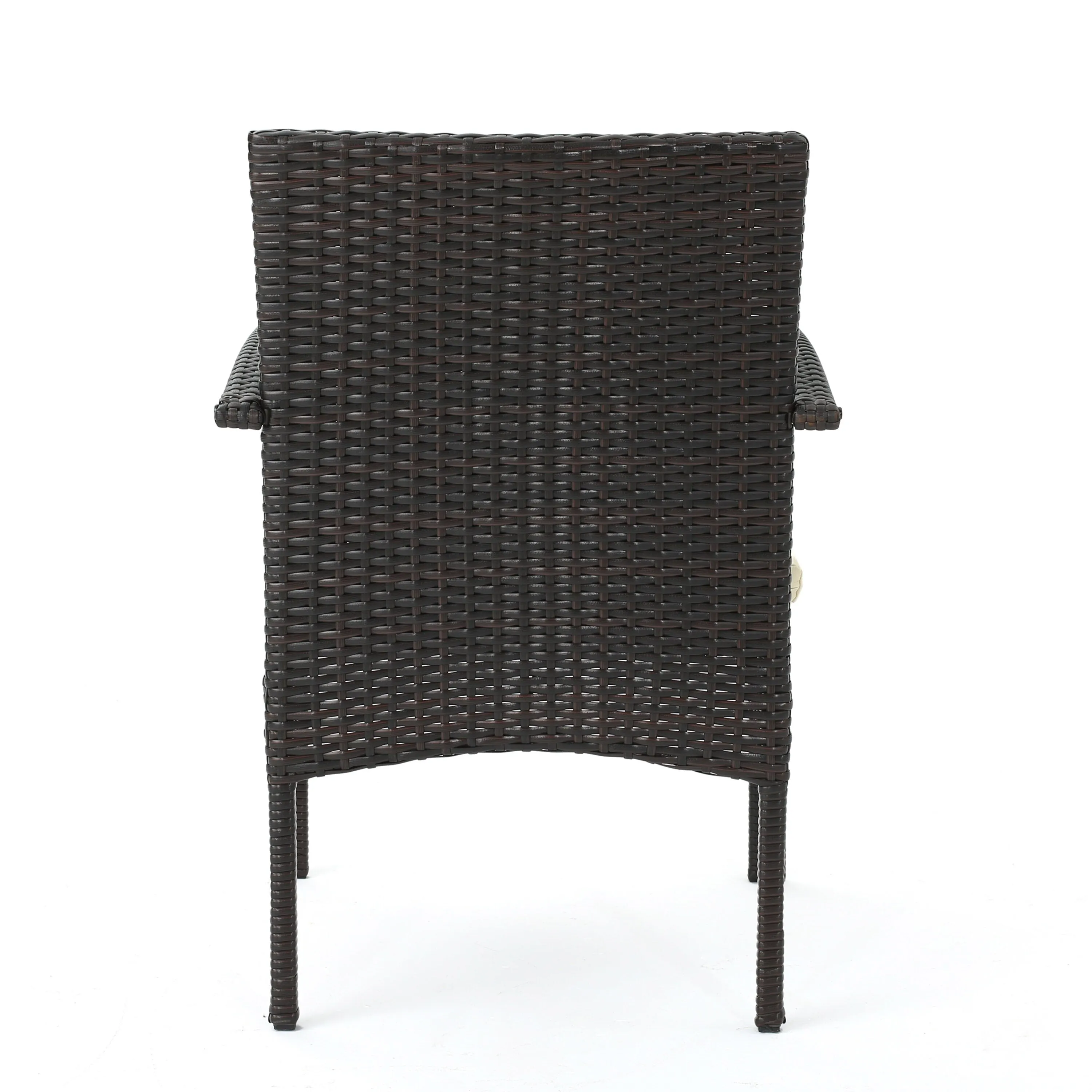 Elmar 9 Piece Outdoor Wood/Wicker Extending Dining Set by Christopher Knight Home