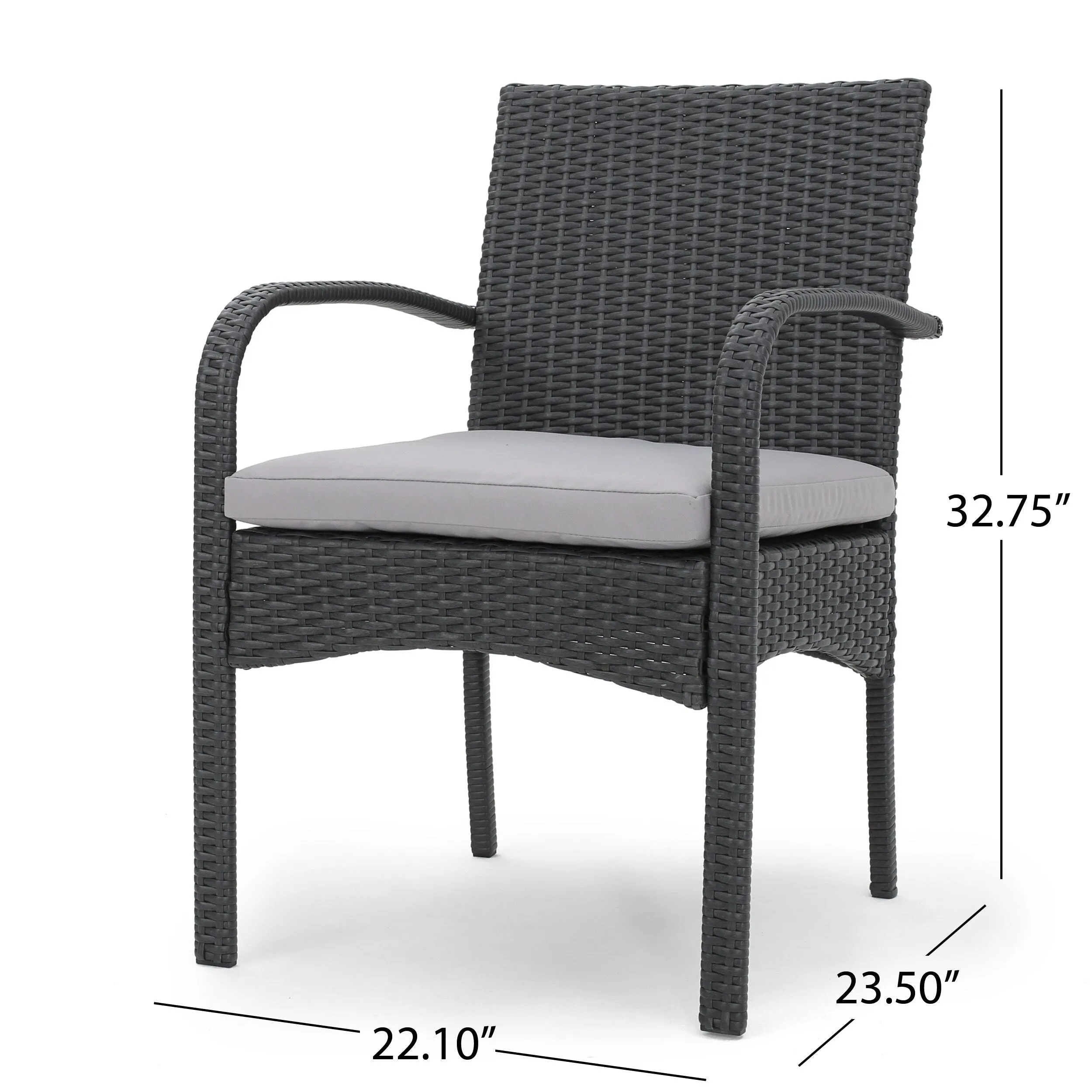 Elmar 9 Piece Outdoor Wood/Wicker Extending Dining Set by Christopher Knight Home