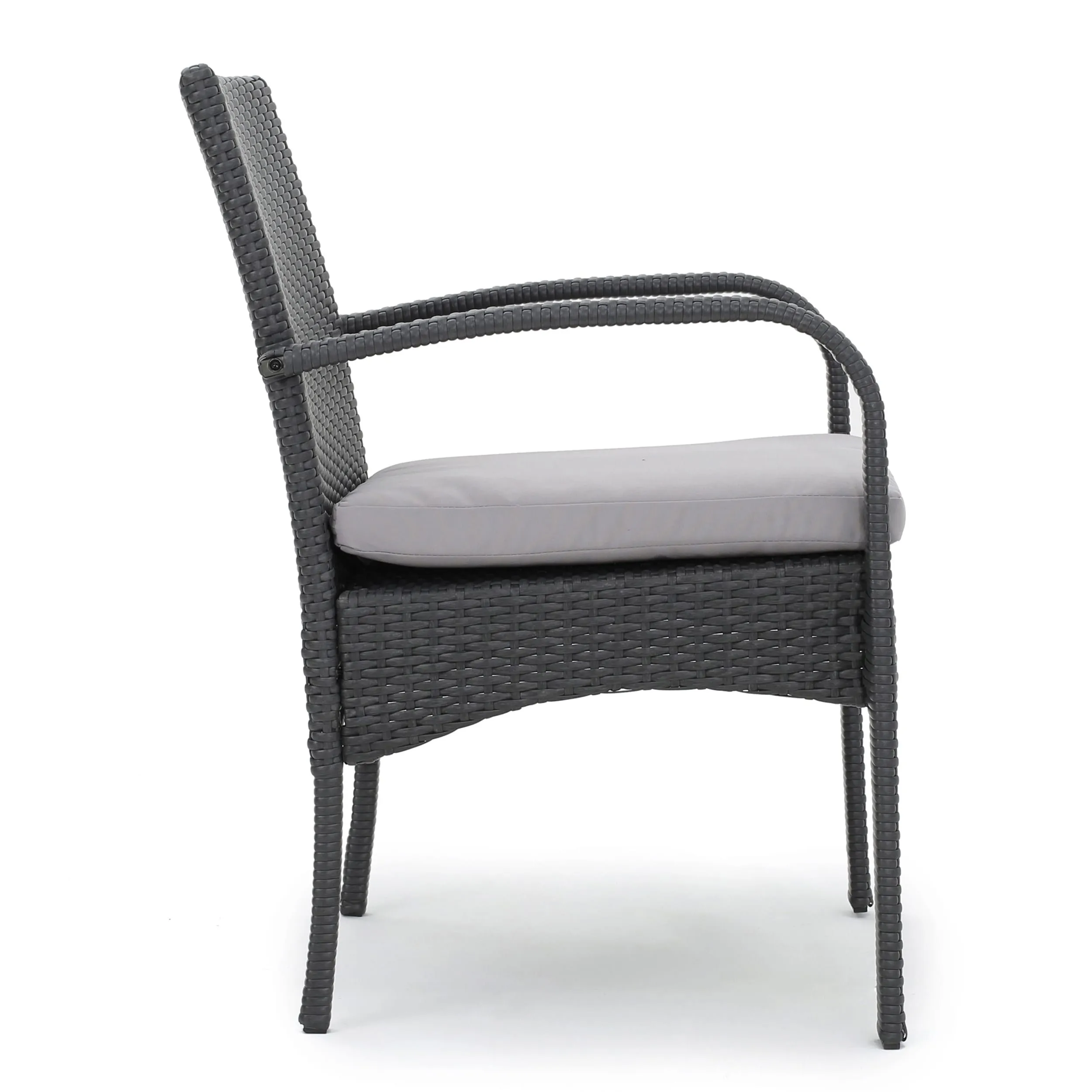 Elmar 9 Piece Outdoor Wood/Wicker Extending Dining Set by Christopher Knight Home