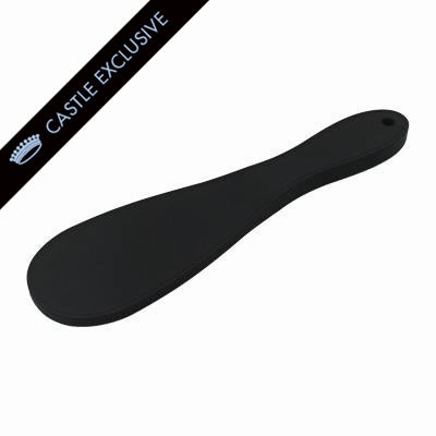 Fetish Pleasure Play Black Silicone Paddle