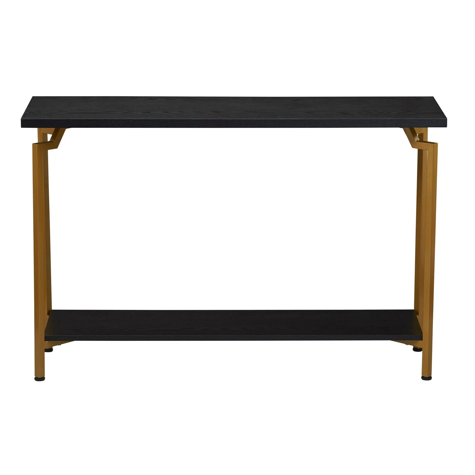 Household Essentials Console Sofa Table with Storage Shelf