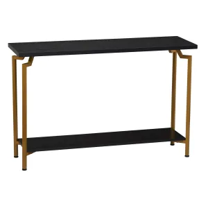 Household Essentials Console Sofa Table with Storage Shelf
