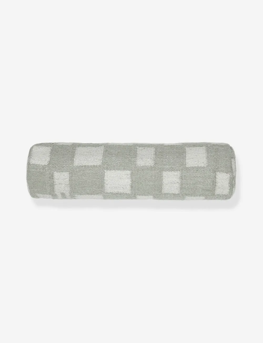 Irregular Checkerboard Bolster Pillow by Sarah Sherman Samuel
