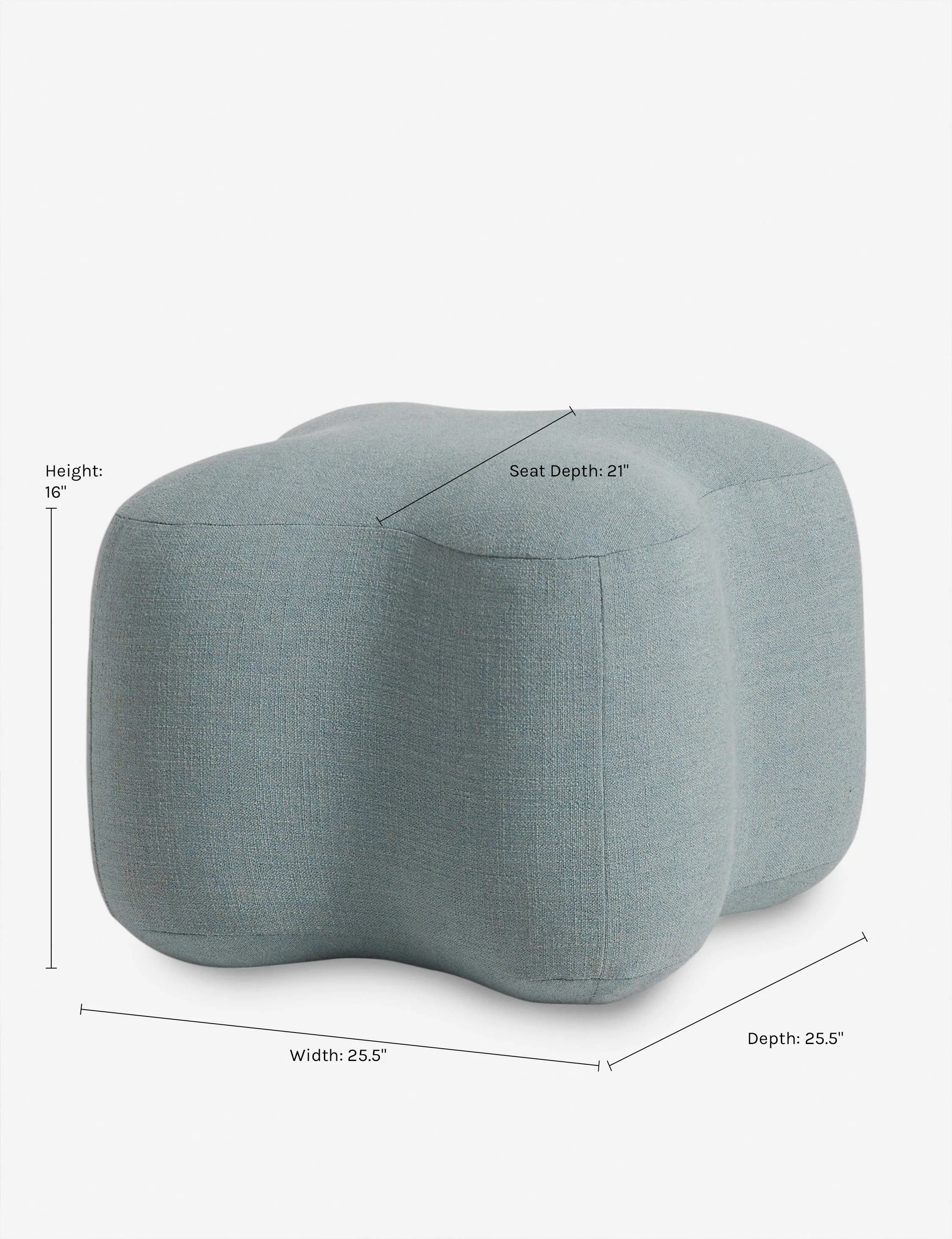June Ottoman by Eny Lee Parker