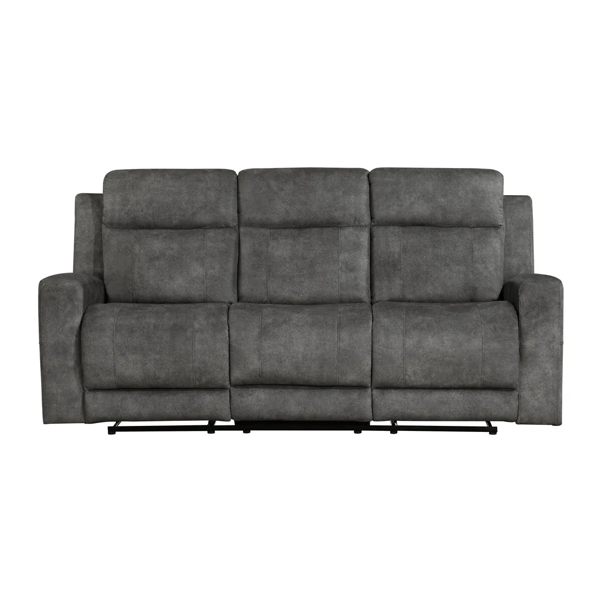Liriope 2-Piece Microfiber Manual Reclining Sofa Set