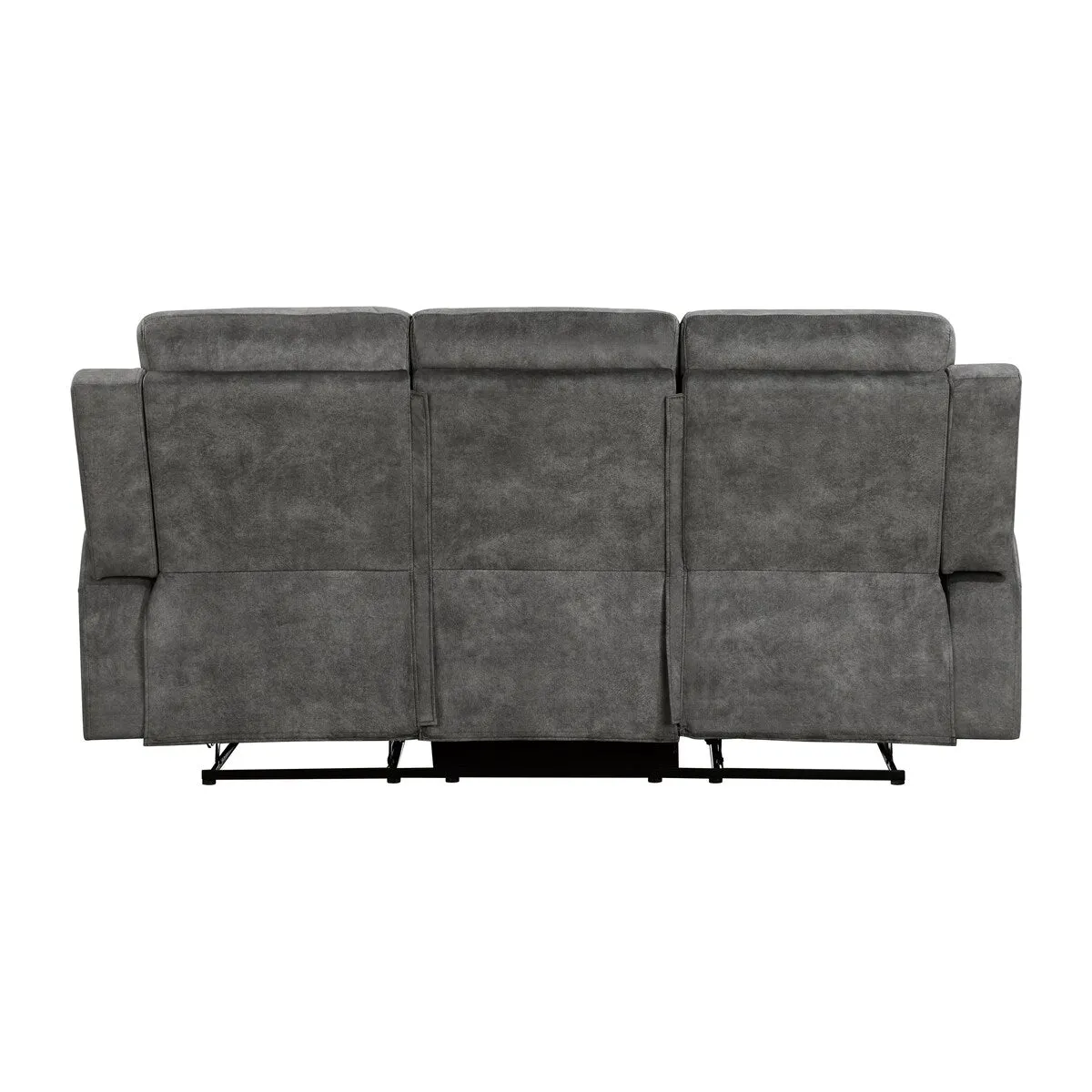 Liriope 2-Piece Microfiber Manual Reclining Sofa Set