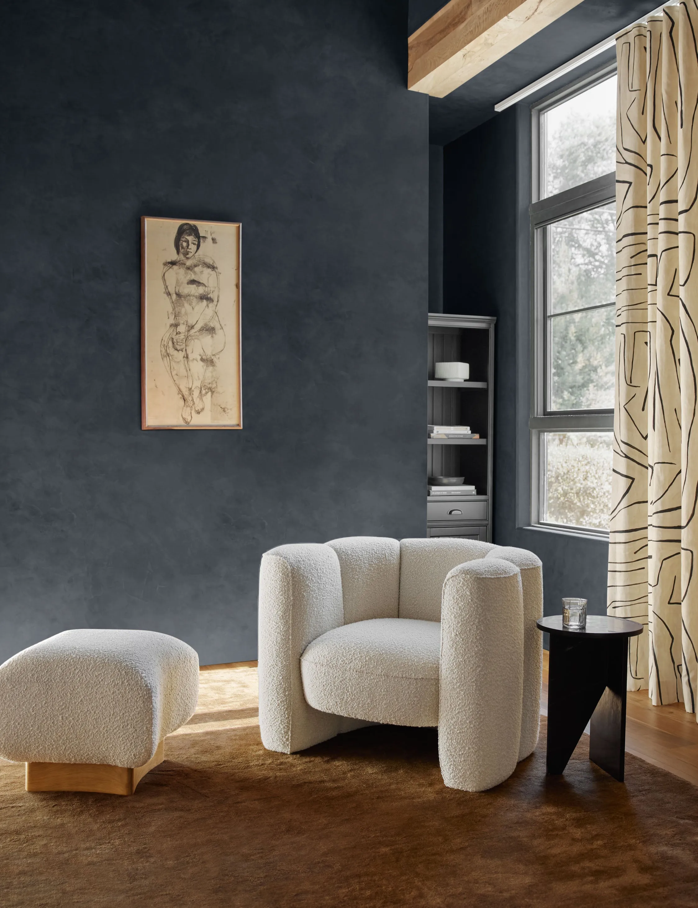 Lua Ottoman by Eny Lee Parker
