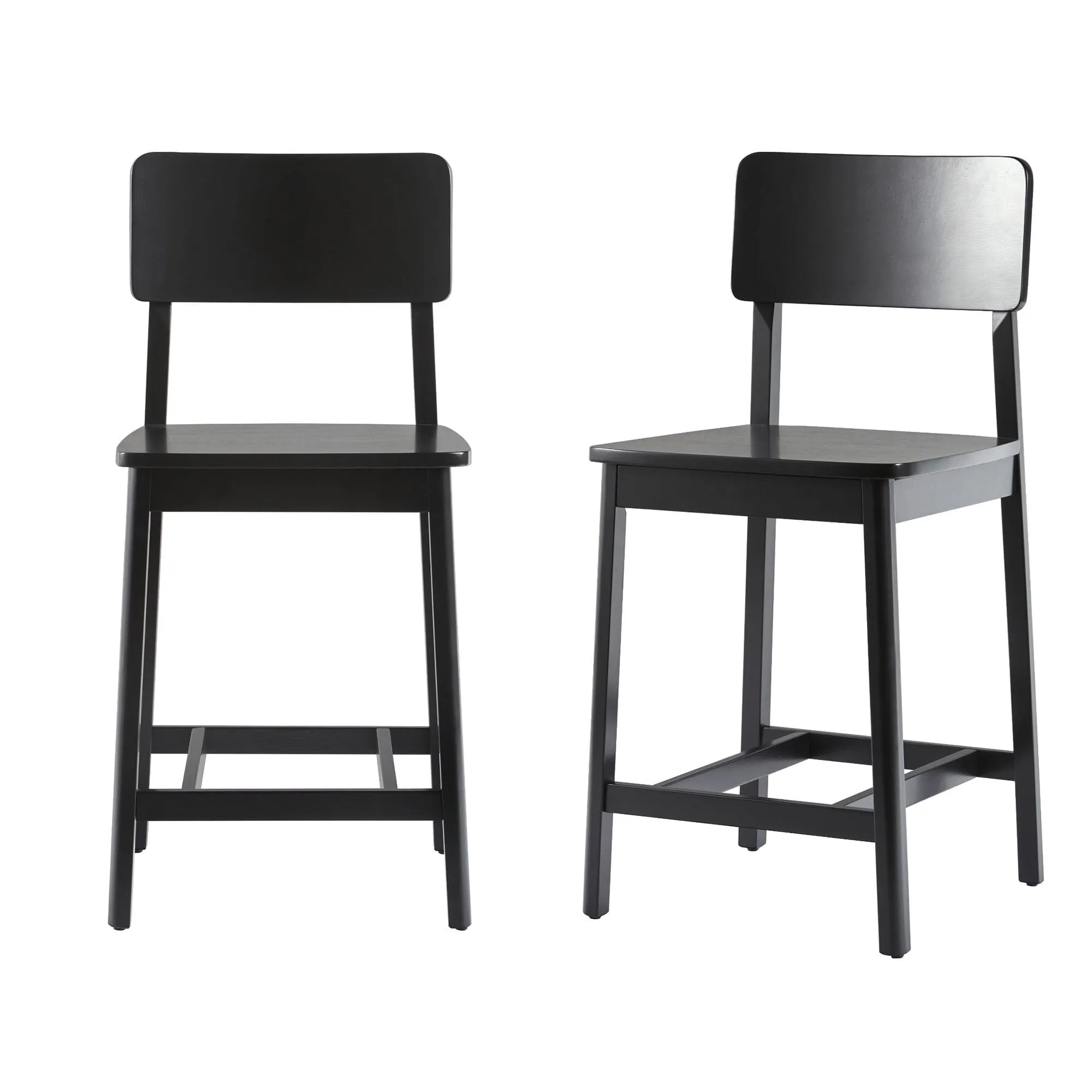 Middlebrook Designs Solid Wood Counter Stool (Set of 2)