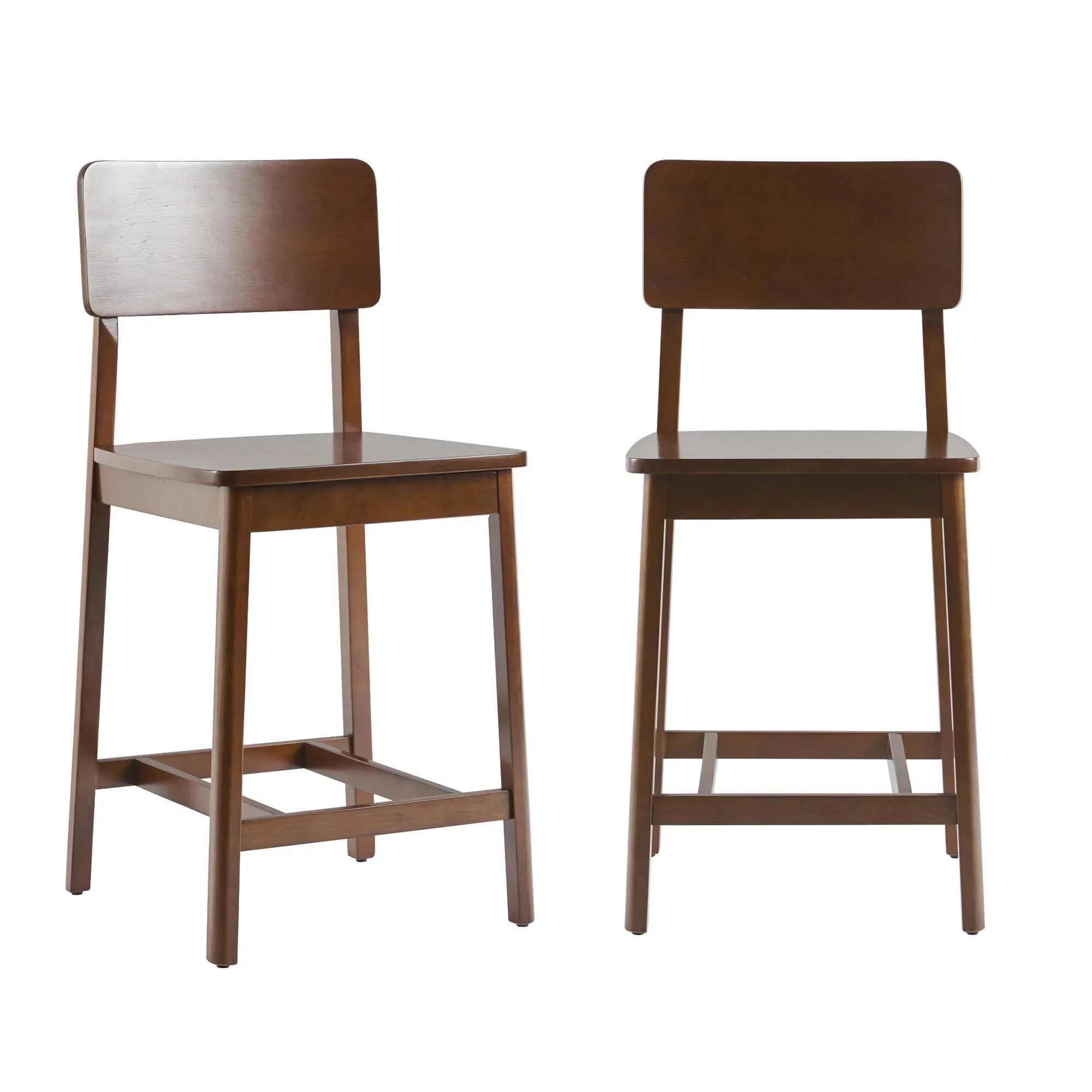 Middlebrook Designs Solid Wood Counter Stool (Set of 2)