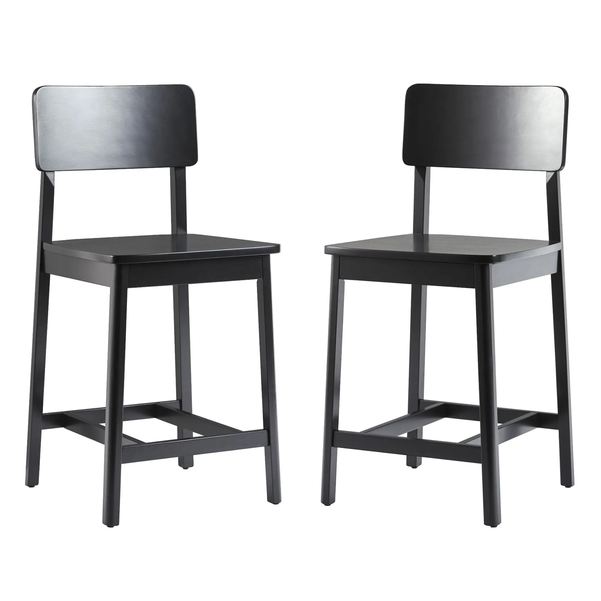 Middlebrook Designs Solid Wood Counter Stool (Set of 2)