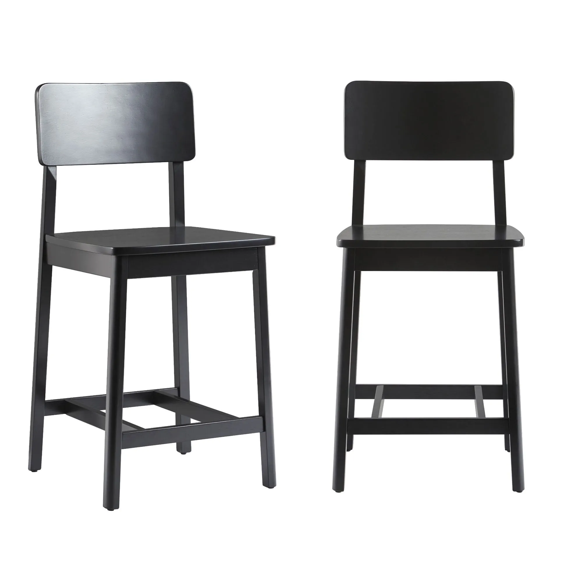 Middlebrook Designs Solid Wood Counter Stool (Set of 2)