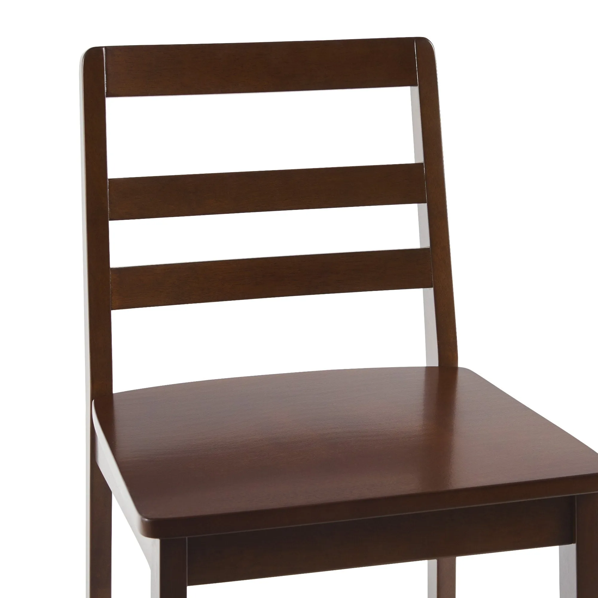 Middlebrook Designs Solid Wood Ladder Back Counter Stool (Set of 2)