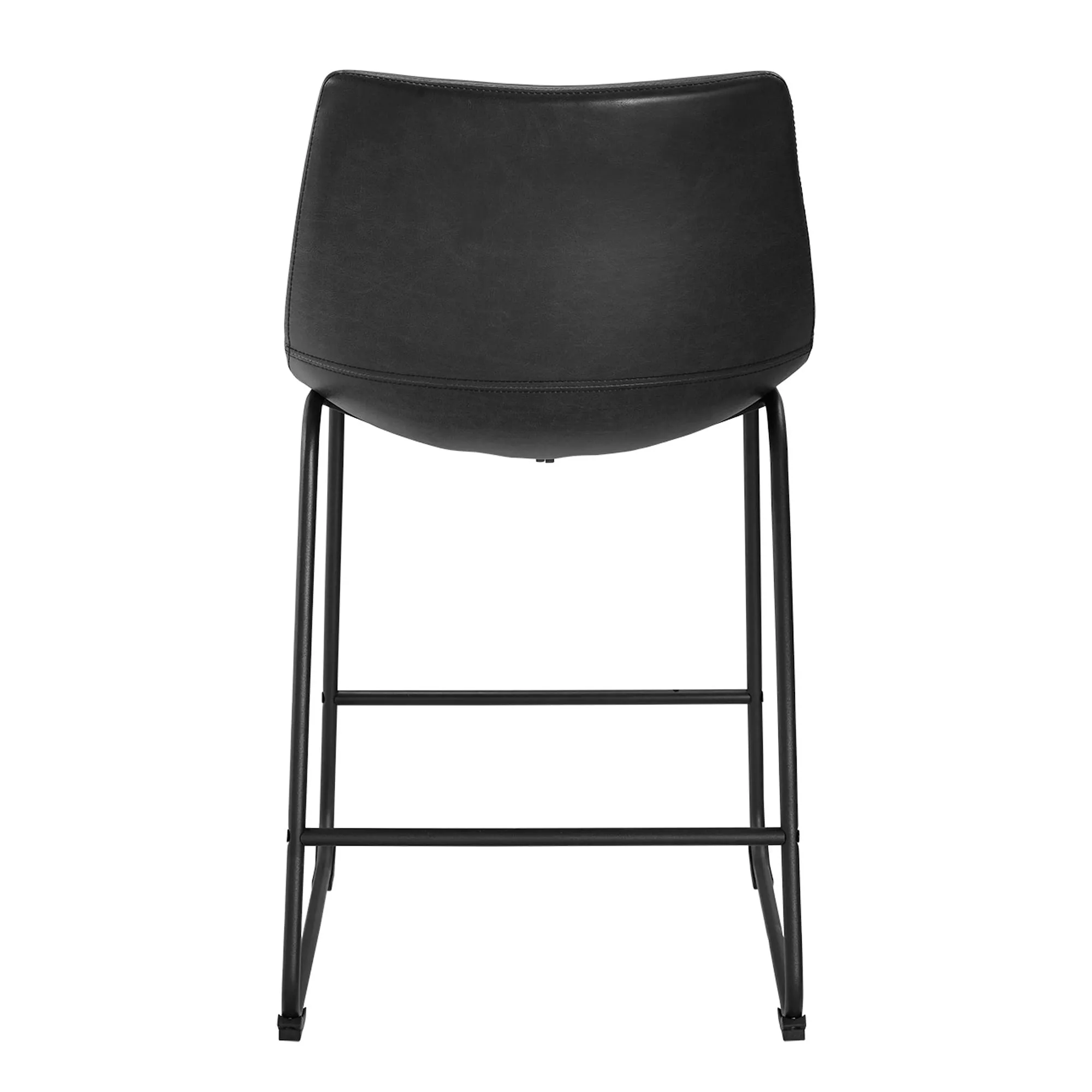 Middlebrook Prusiner 26-inch Faux Leather Counter Stool (Set of 2)