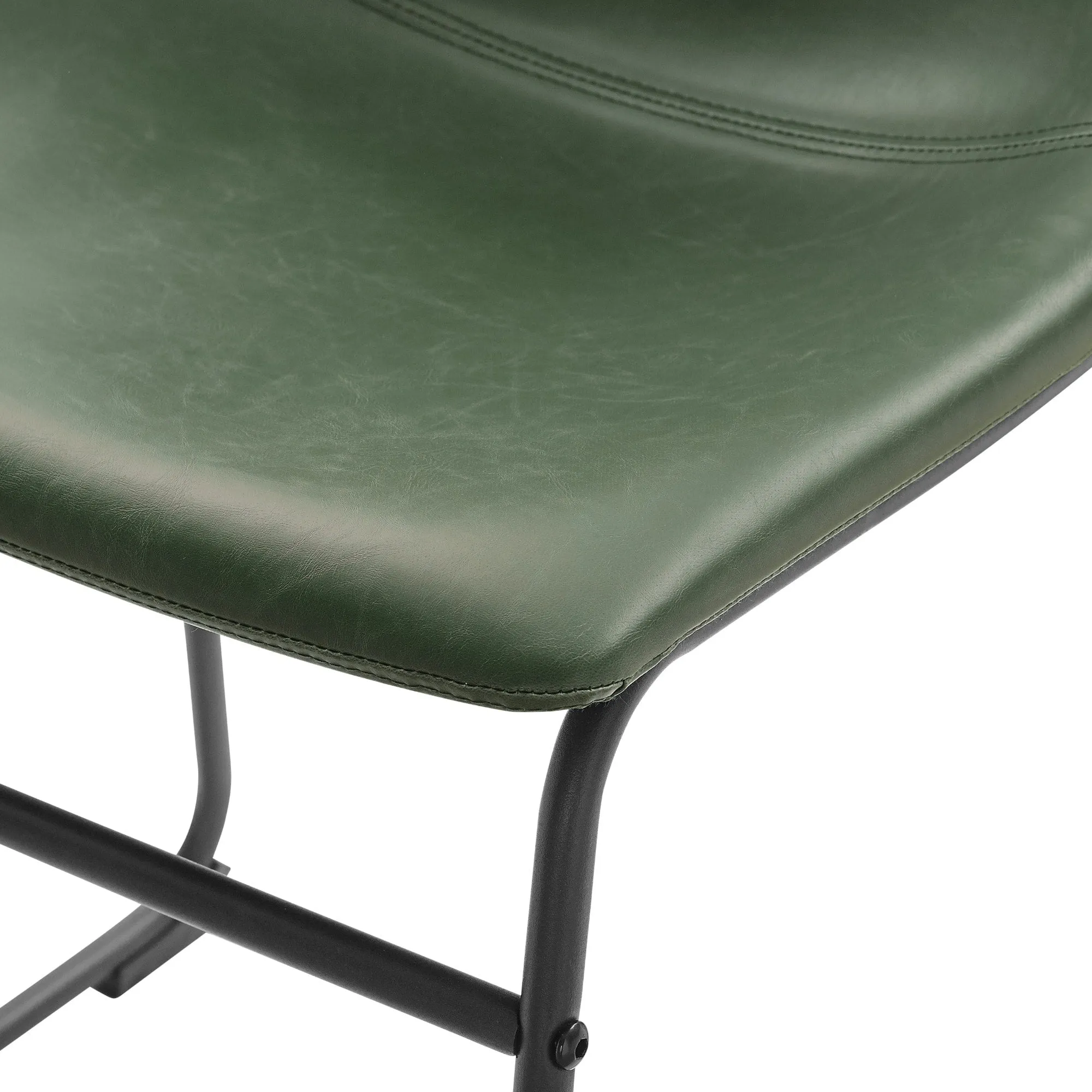 Middlebrook Prusiner 26-inch Faux Leather Counter Stool (Set of 2)