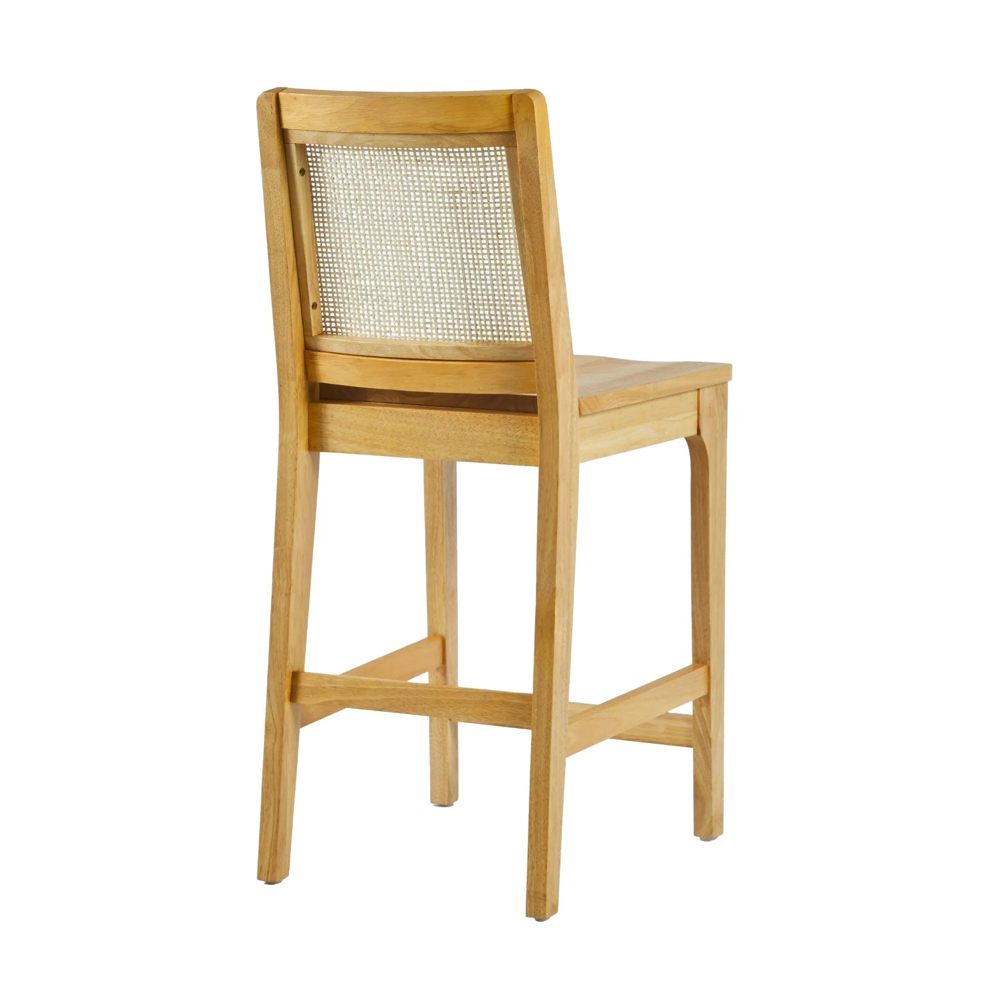 Middlebrook Transitional Counter Stool with Rattan Inset (Set of 2)