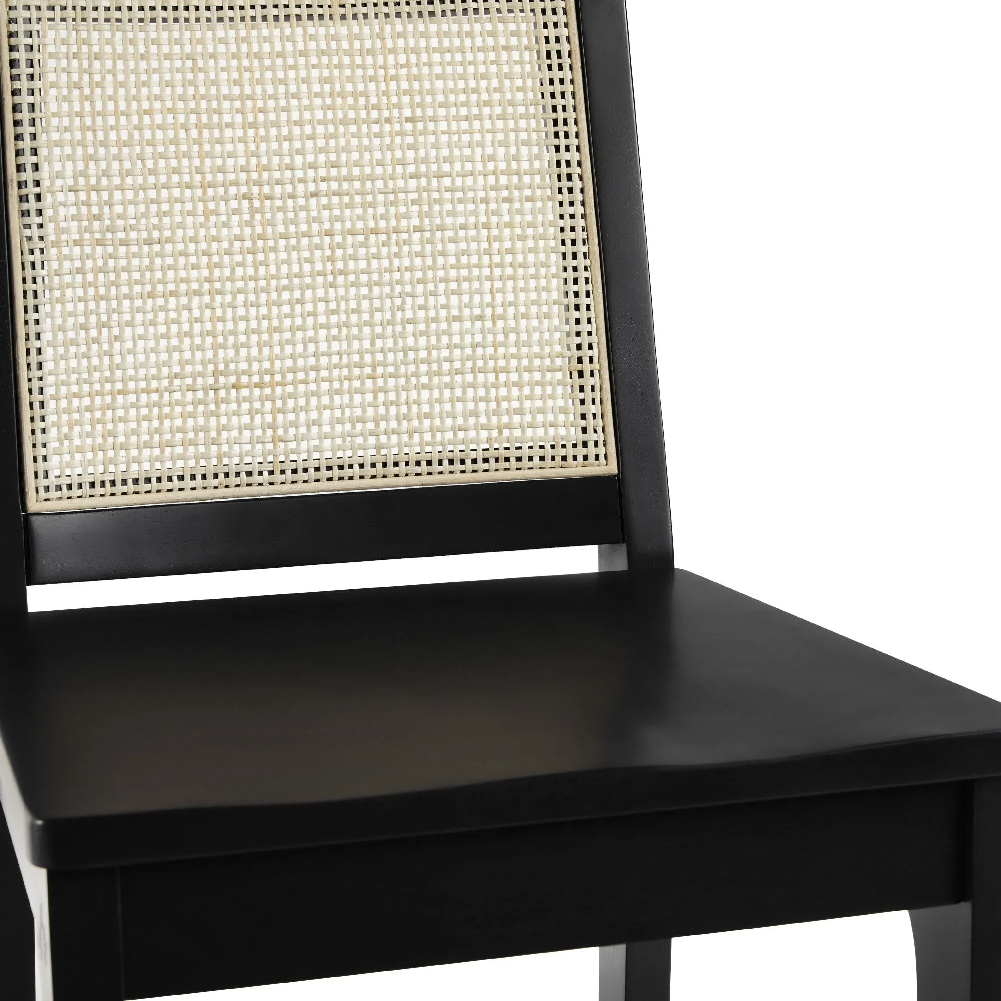 Middlebrook Transitional Counter Stool with Rattan Inset (Set of 2)