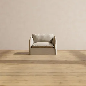 Modular Performance Armchair in Dune | Deluxe Blend