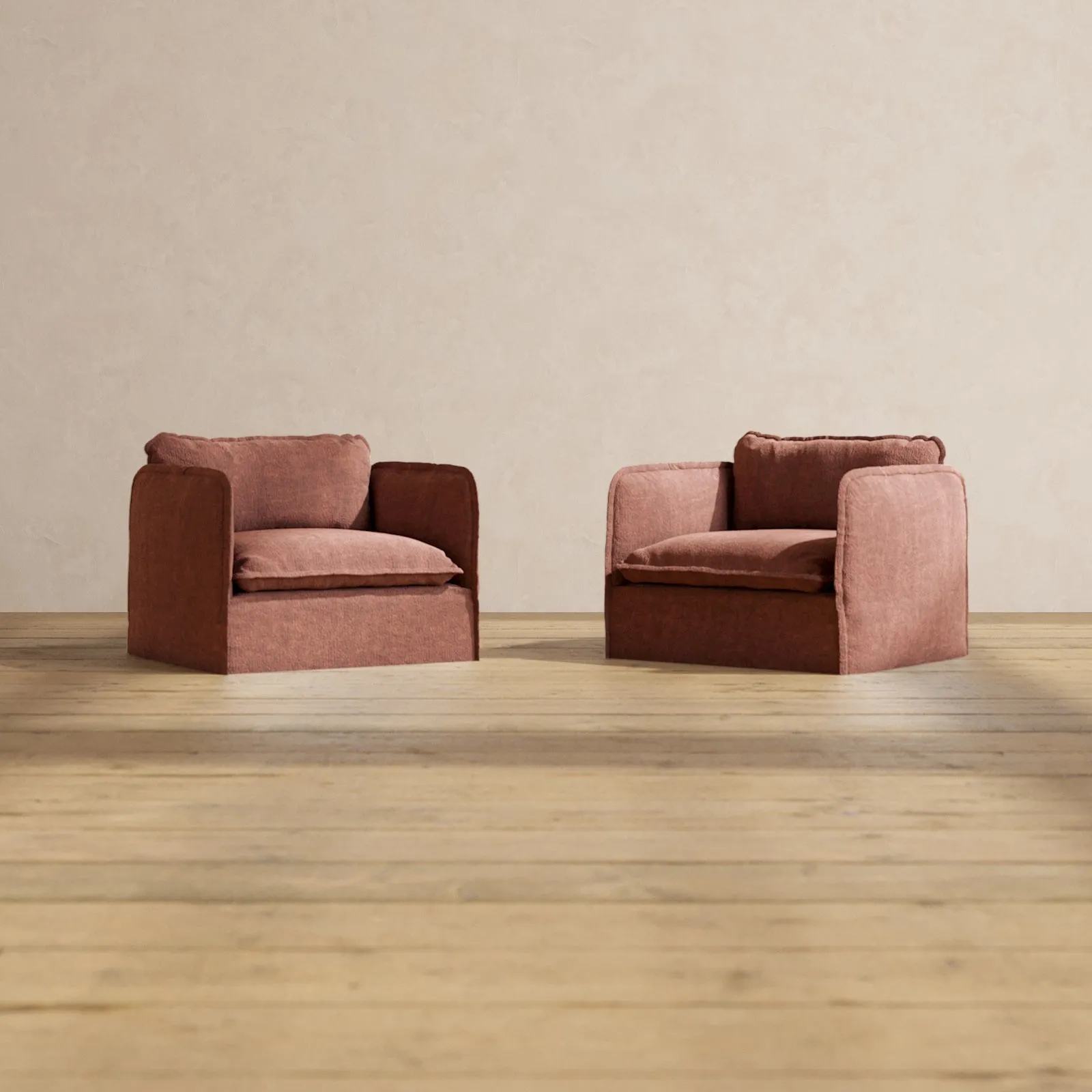 Modular Performance Armchair Set in Chestnut | Deluxe Blend