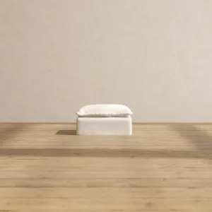 Modular Performance Ottoman in Mousse | Deluxe Blend