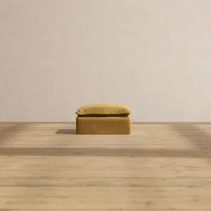Modular Performance Ottoman in Toffee | Deluxe Blend