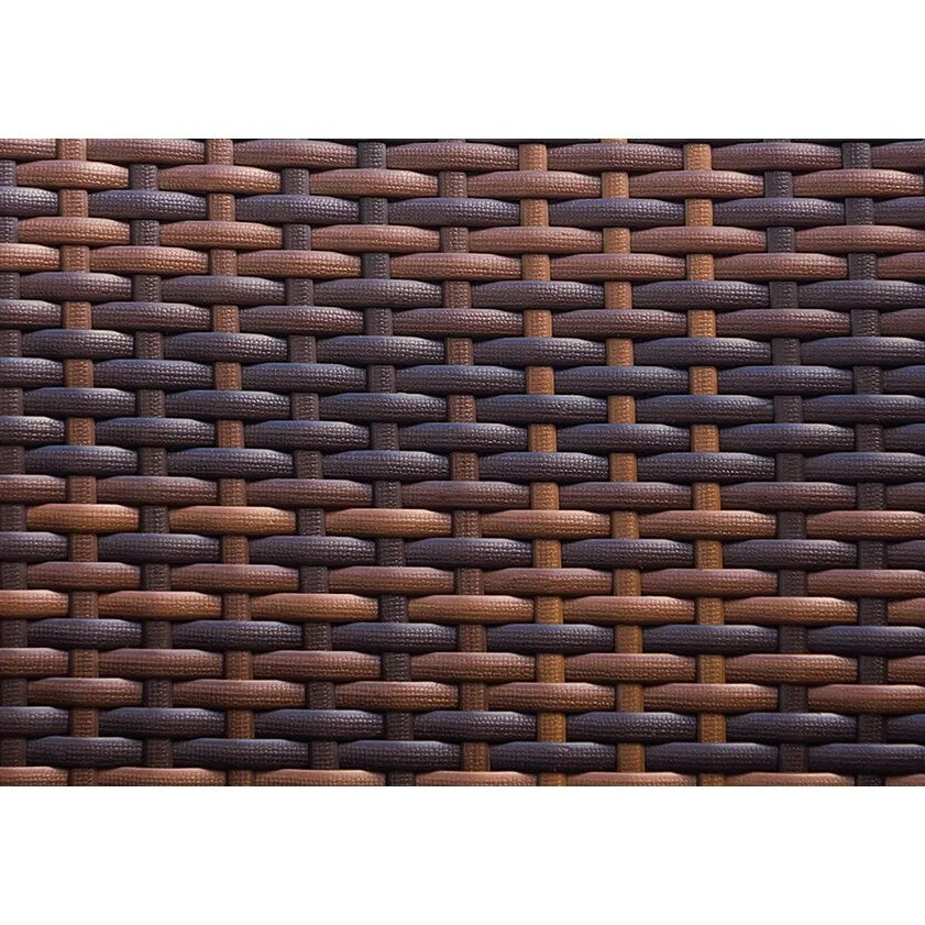Ohana Outdoor Patio 7-piece Mixed Brown Wicker Conversation Set - No Assembly