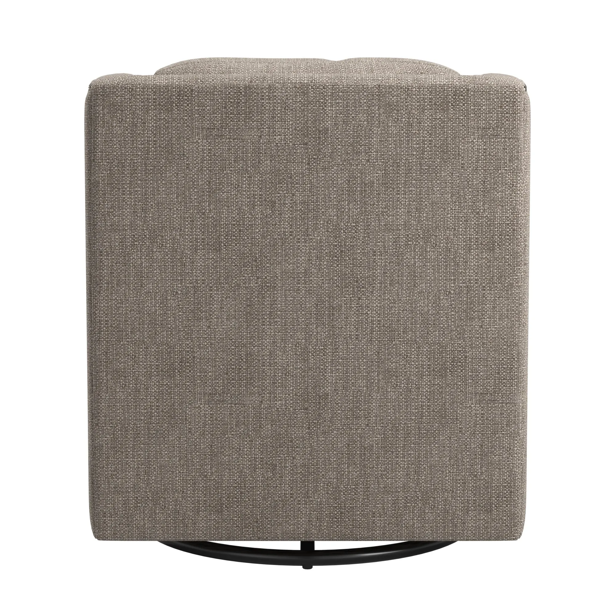 Orwyn Nailhead Slope Arm Swivel Chair by iNSPIRE Q Classic
