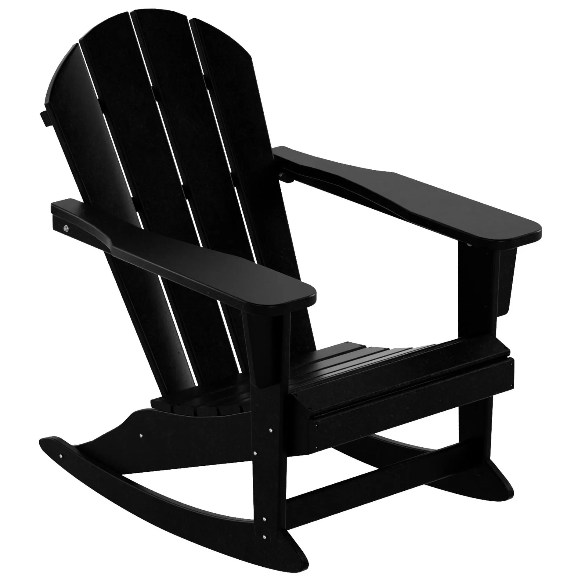 Polytrends Laguna Hdpe All Weather Outdoor Patio Rocking Chair (Set of 2)