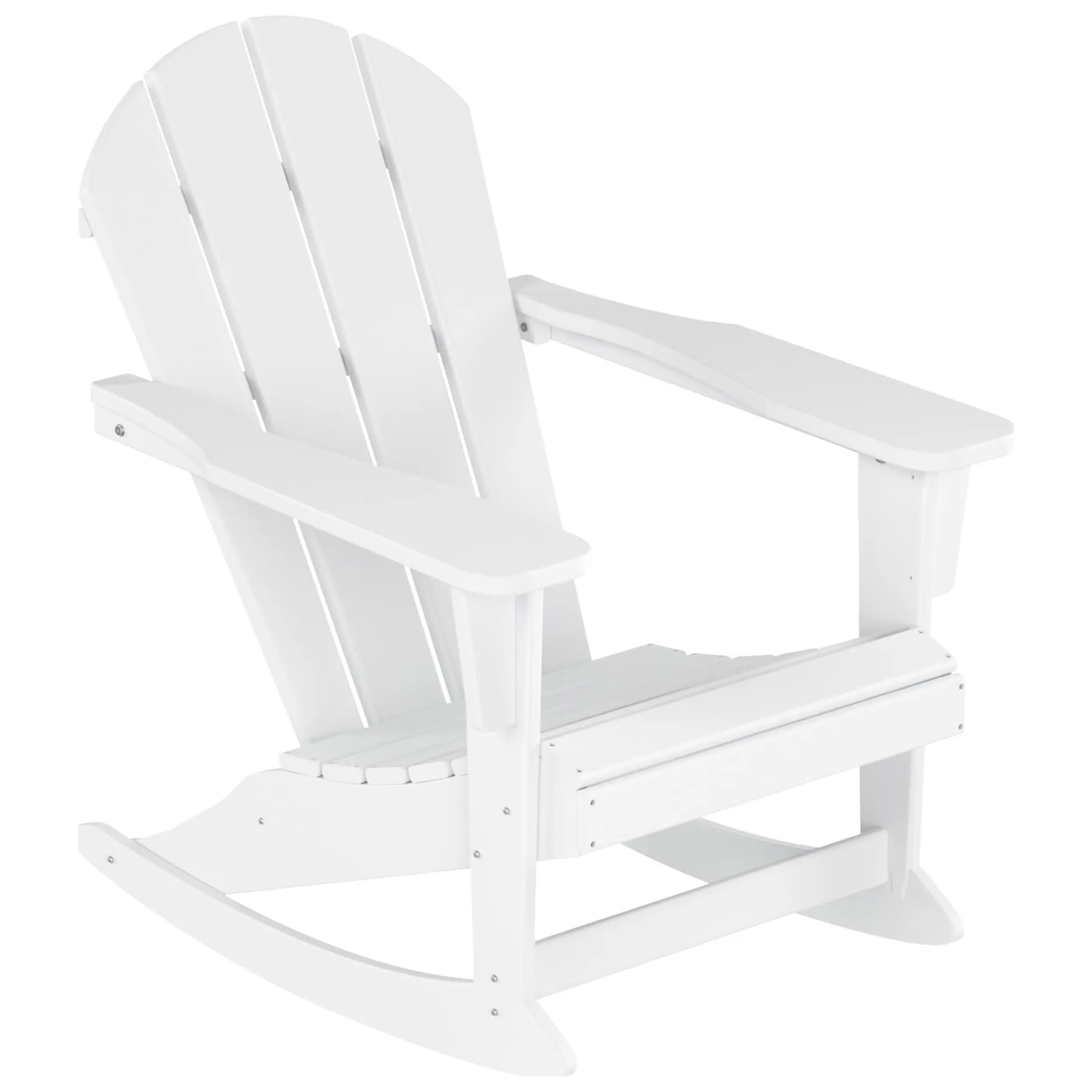 Polytrends Laguna Hdpe All Weather Outdoor Patio Rocking Chair (Set of 2)