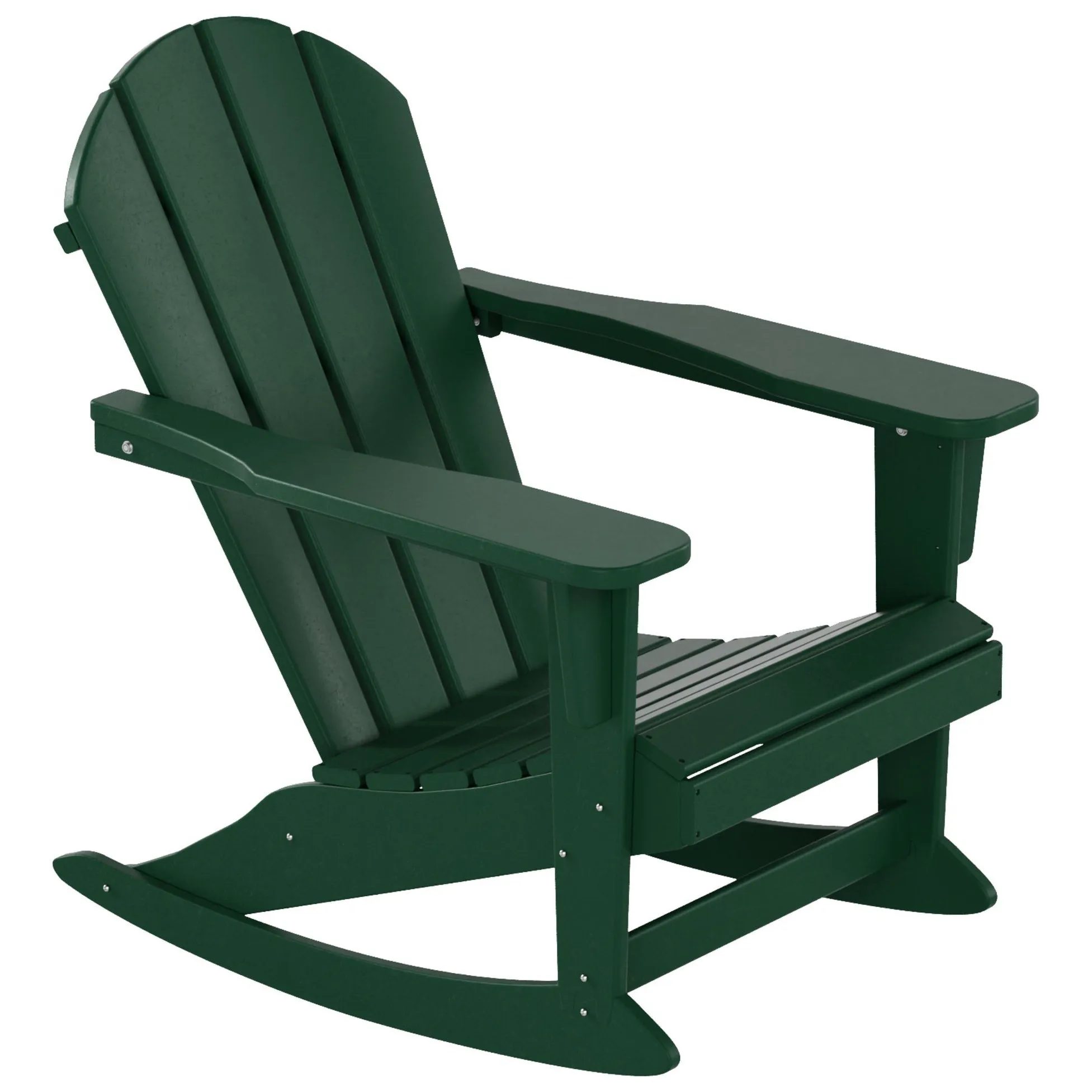 Polytrends Laguna Hdpe All Weather Outdoor Patio Rocking Chair (Set of 2)